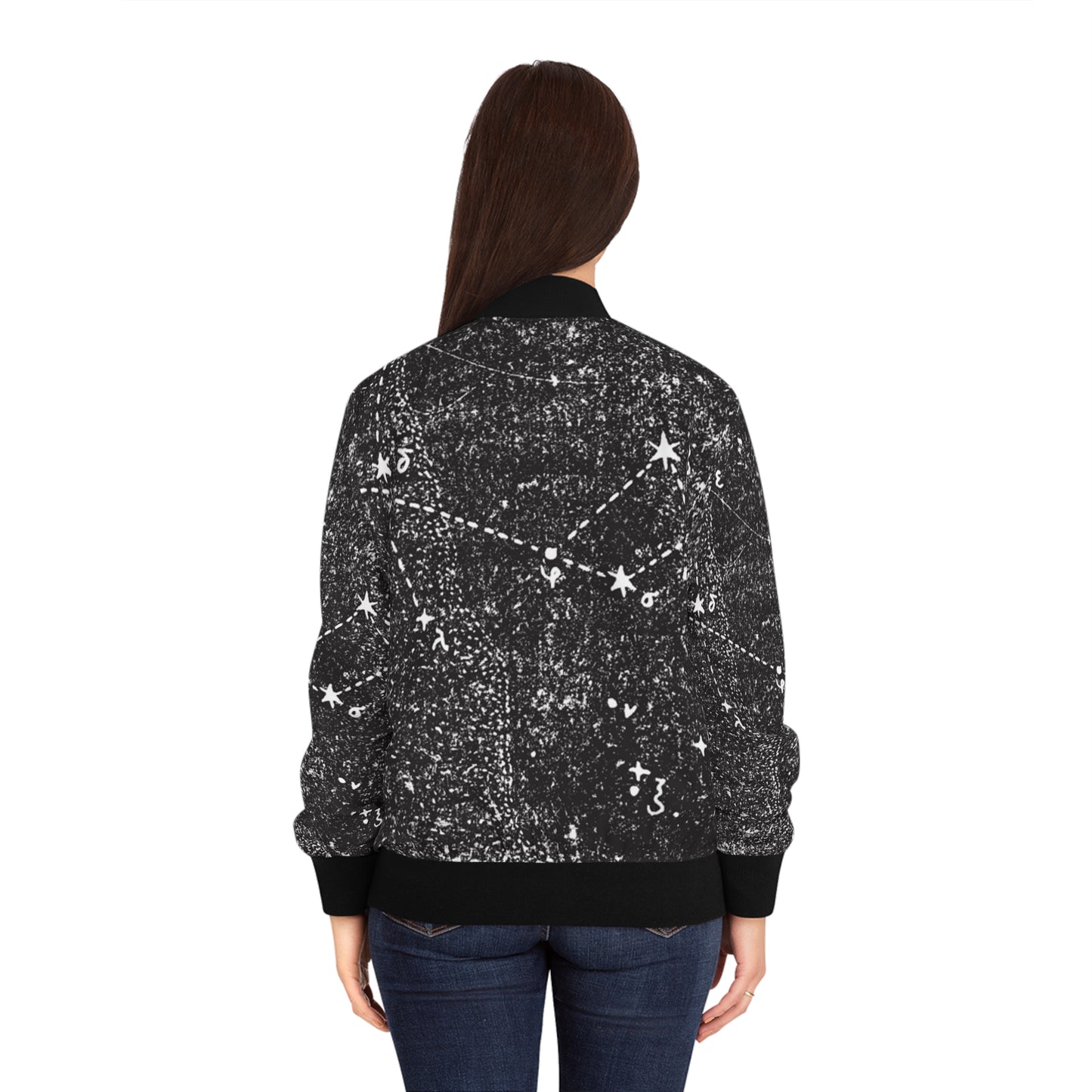 Women's Bomber Jacket Stars