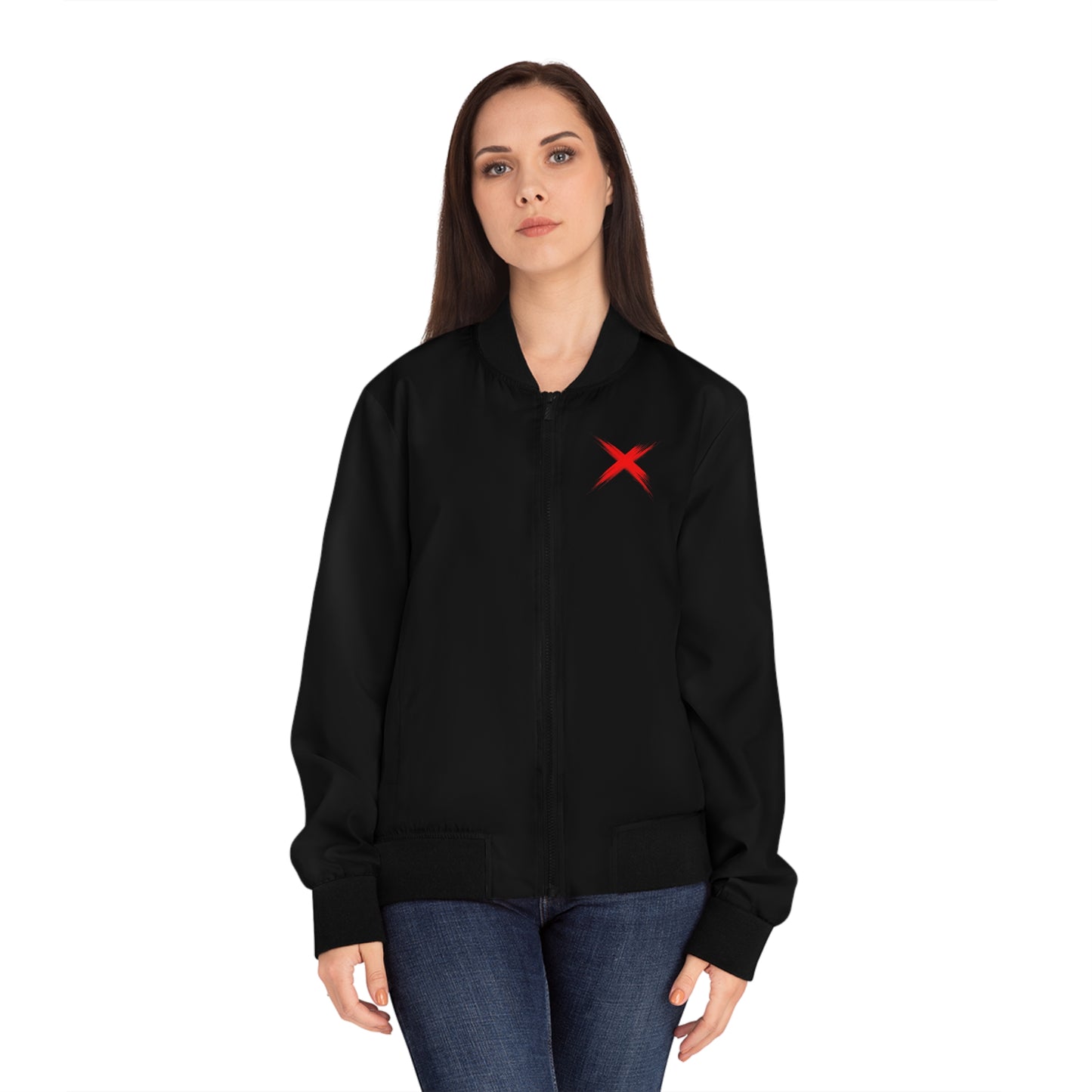 Woman's Bomber Jacket - Stylish and Trendy