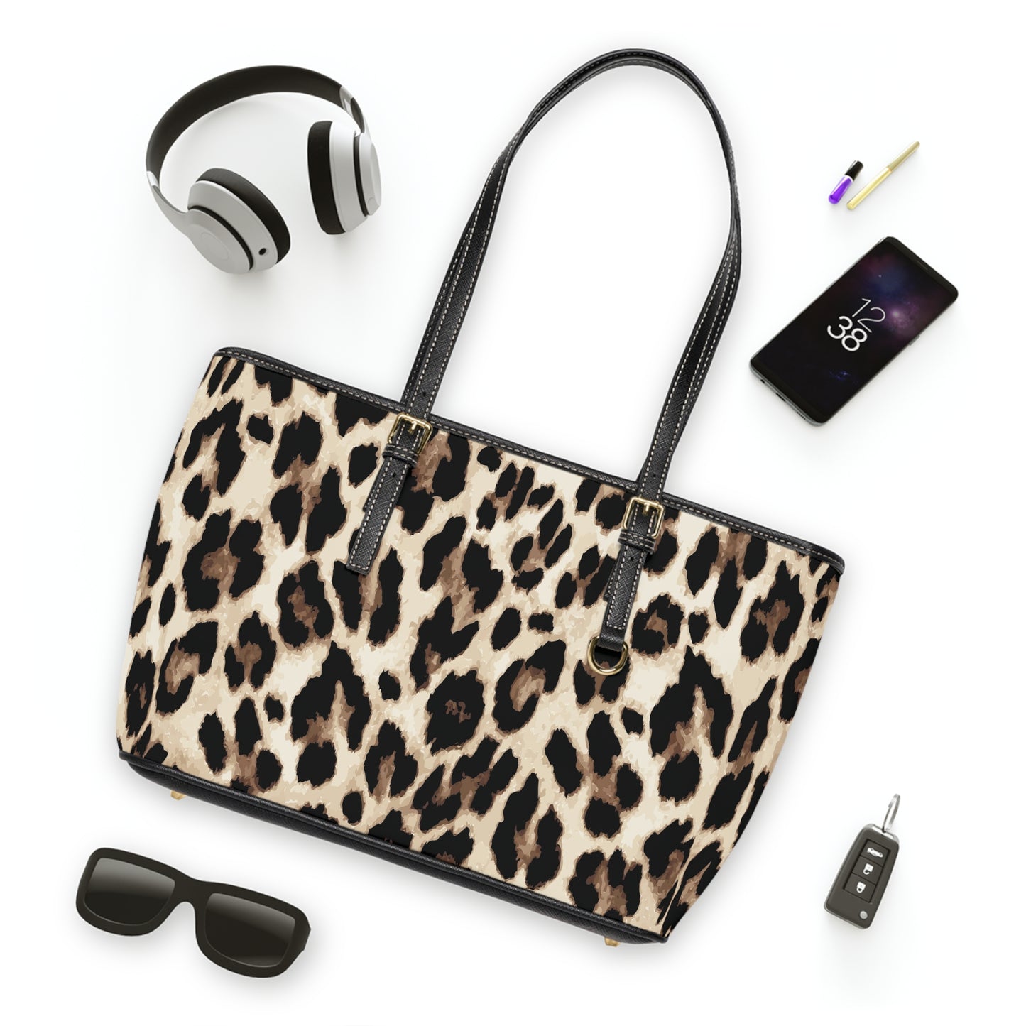PU Leather Shoulder Bag