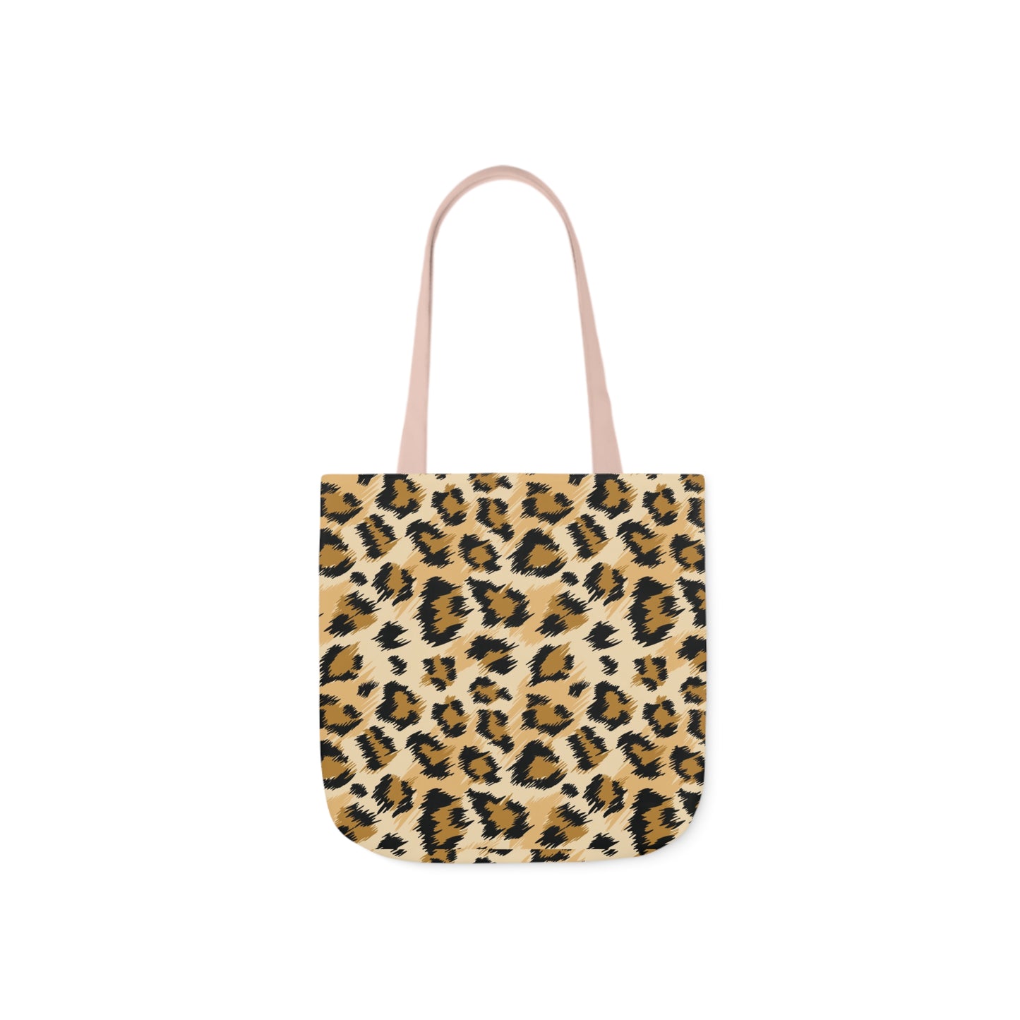 Leopard Tote Bag, 5-Color Straps