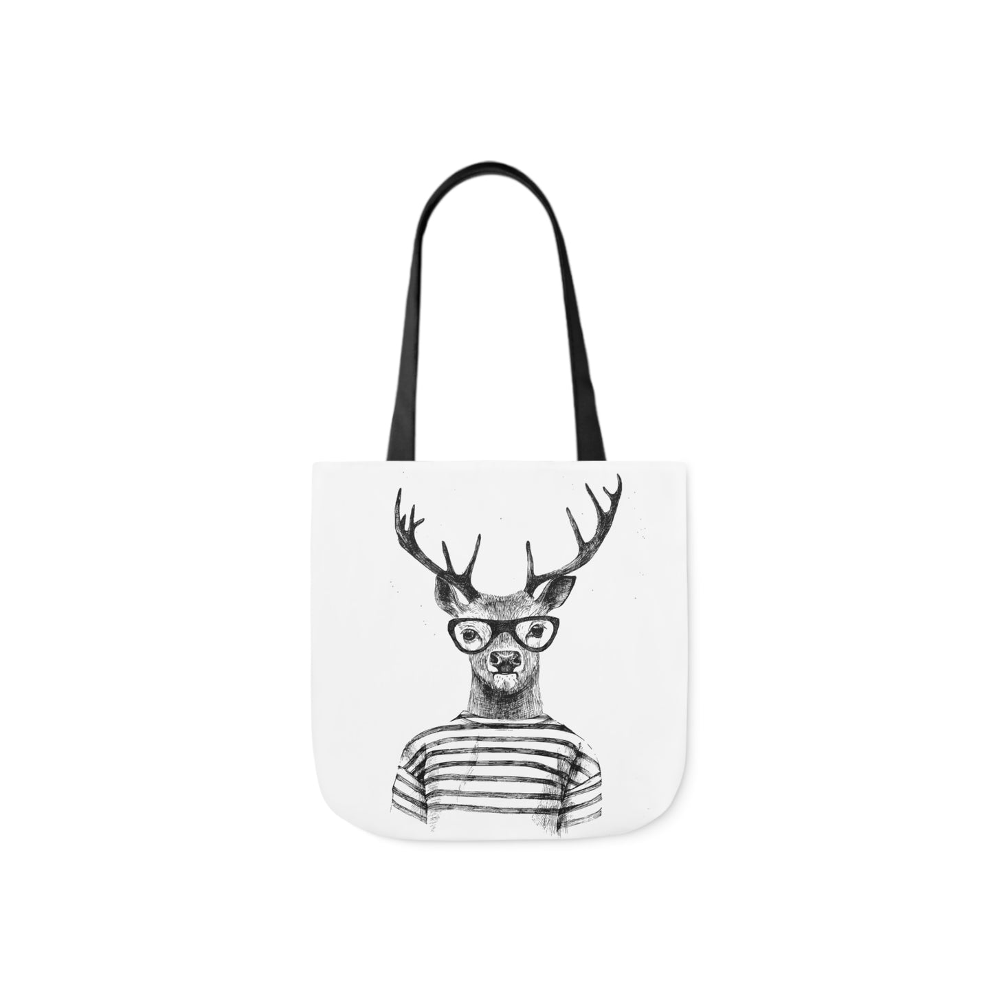 Deer Tote Bag, 5-Color Straps