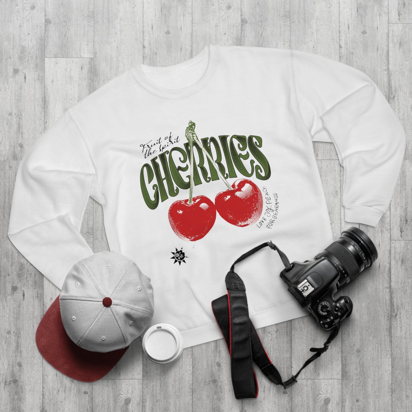 Unisex Crew Neck Sweatshirt Cherris