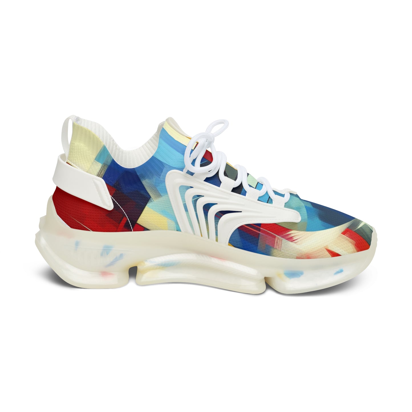 Women's Mesh Sneakers Color Art