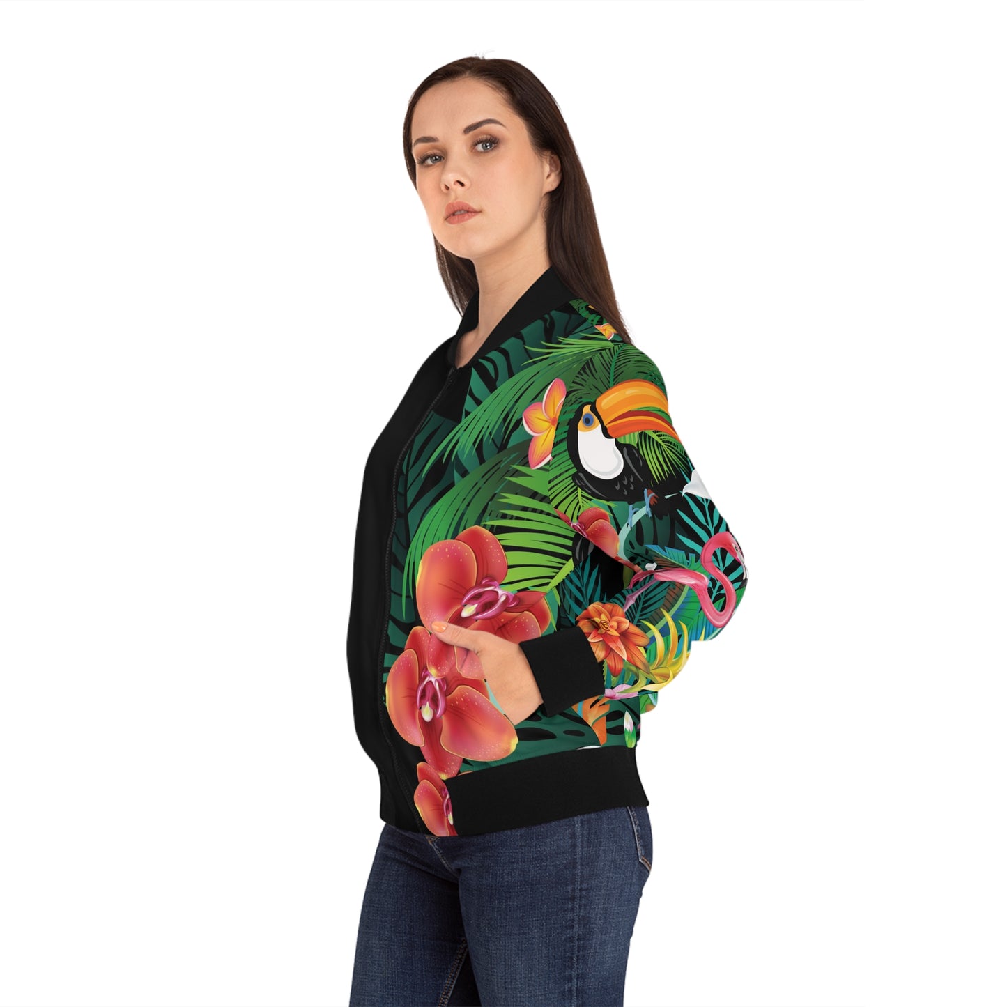 Women's Bomber Jacket Jungle