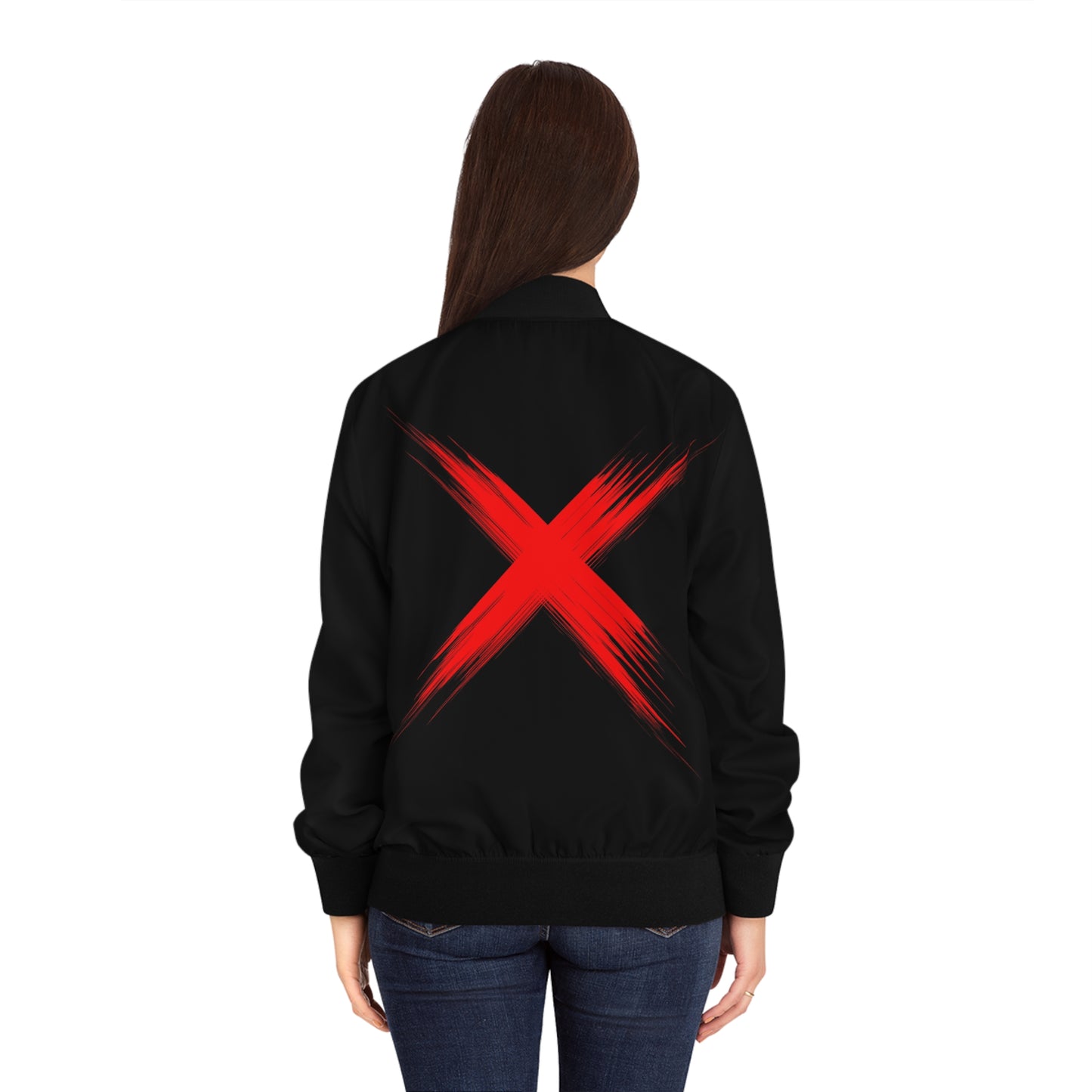 Woman's Bomber Jacket - Stylish and Trendy
