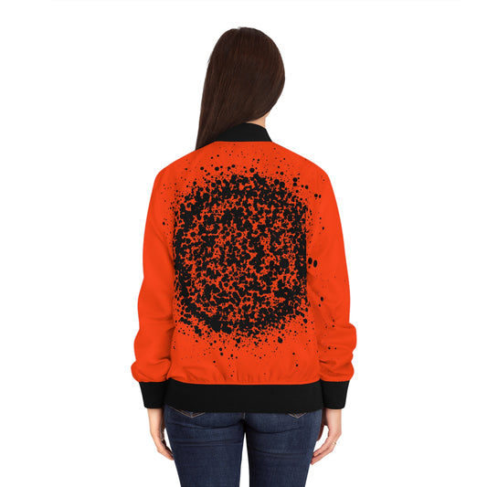 Women's Bomber Jacket Dots