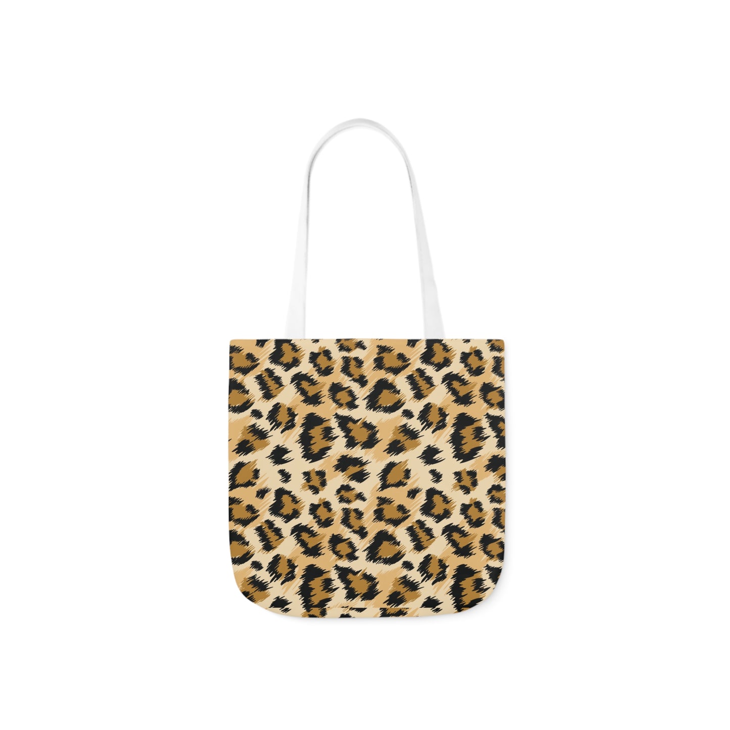 Leopard Tote Bag, 5-Color Straps