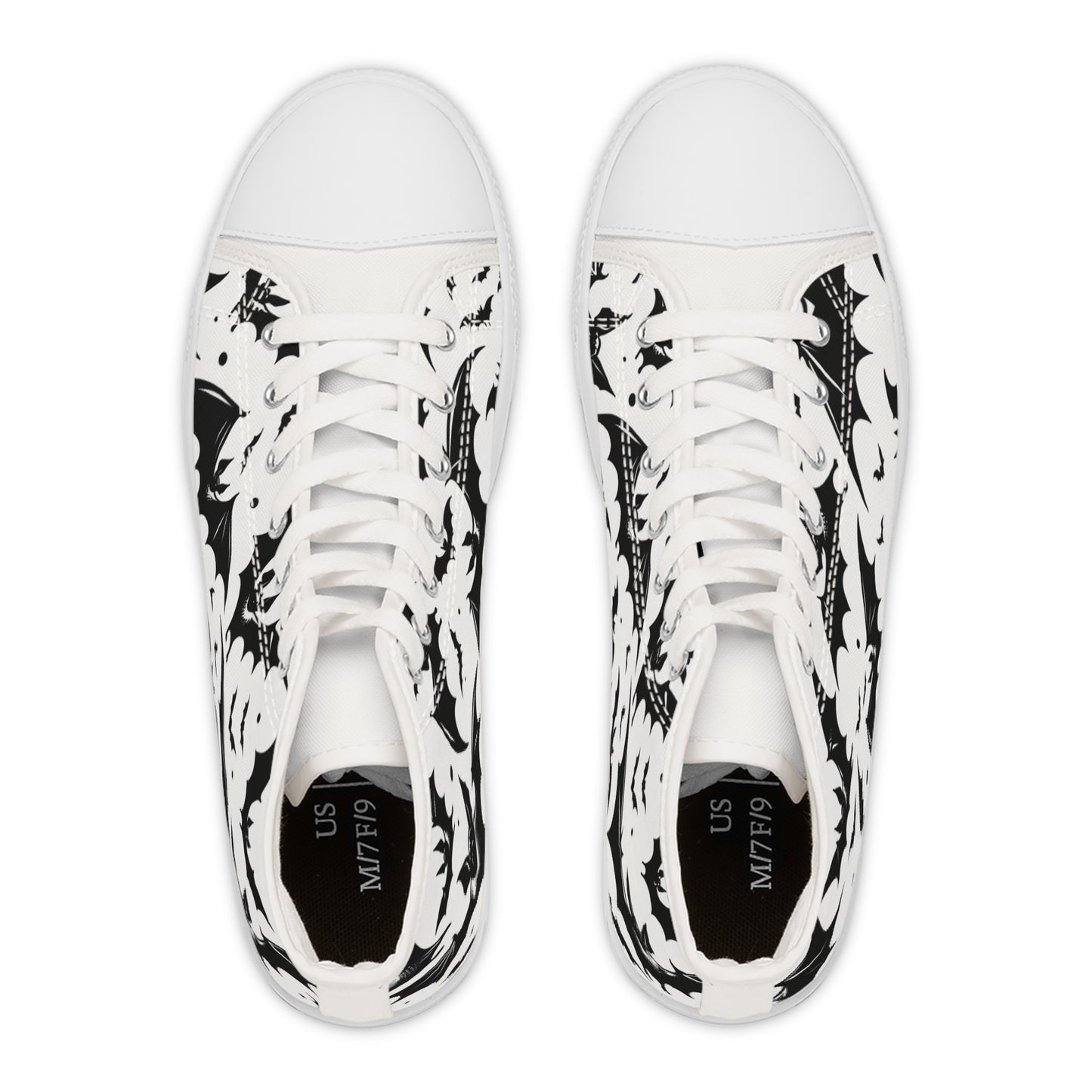 Women's High Top Sneakers Bats
