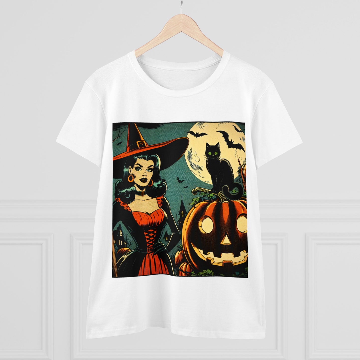 Women's Cotton Tee Halloween