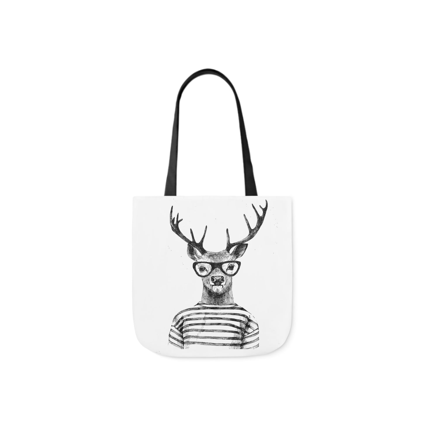 Deer Tote Bag, 5-Color Straps