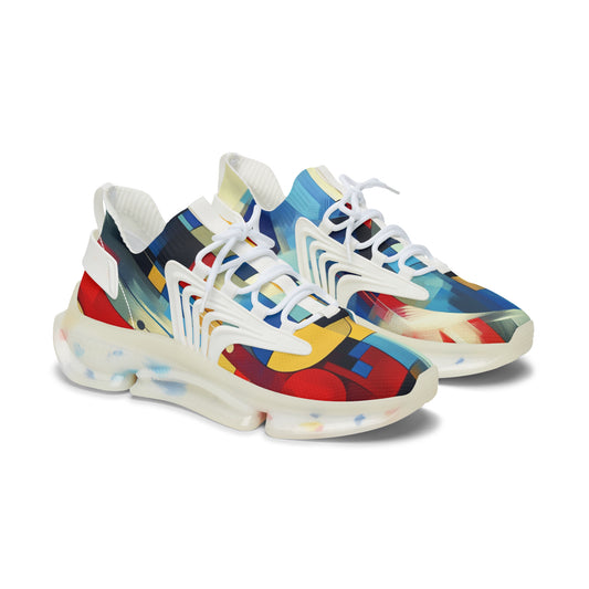 Women's Mesh Sneakers Color Art