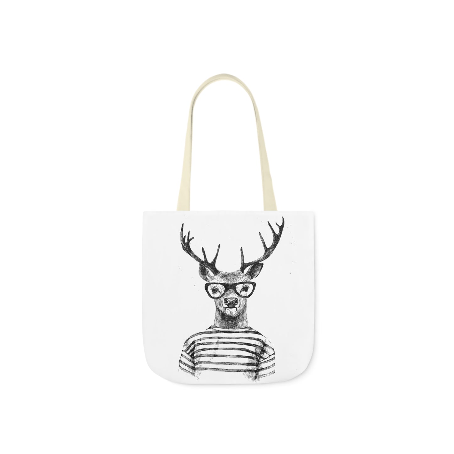 Deer Tote Bag, 5-Color Straps