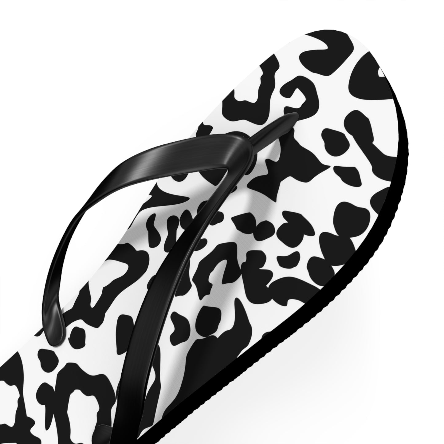 Zebra Flip Flops