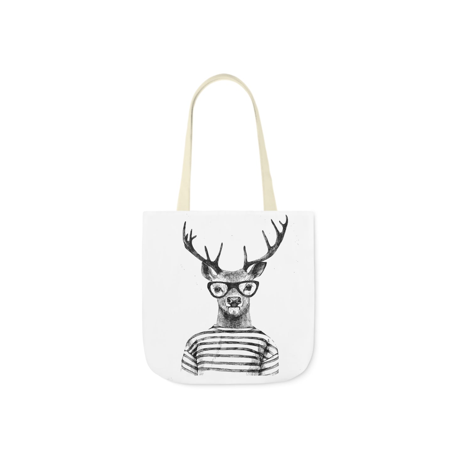 Deer Tote Bag, 5-Color Straps