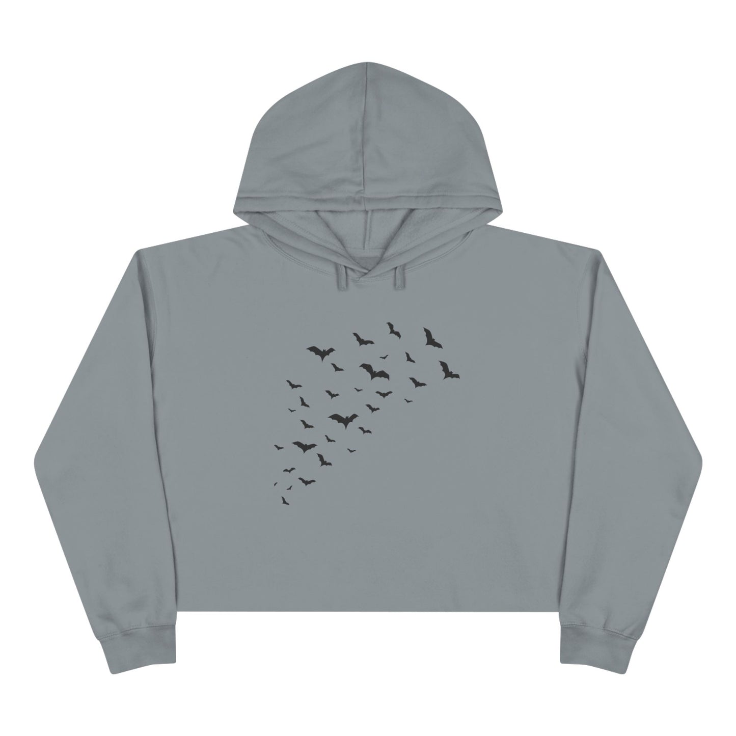 Crop Hoodie Bats
