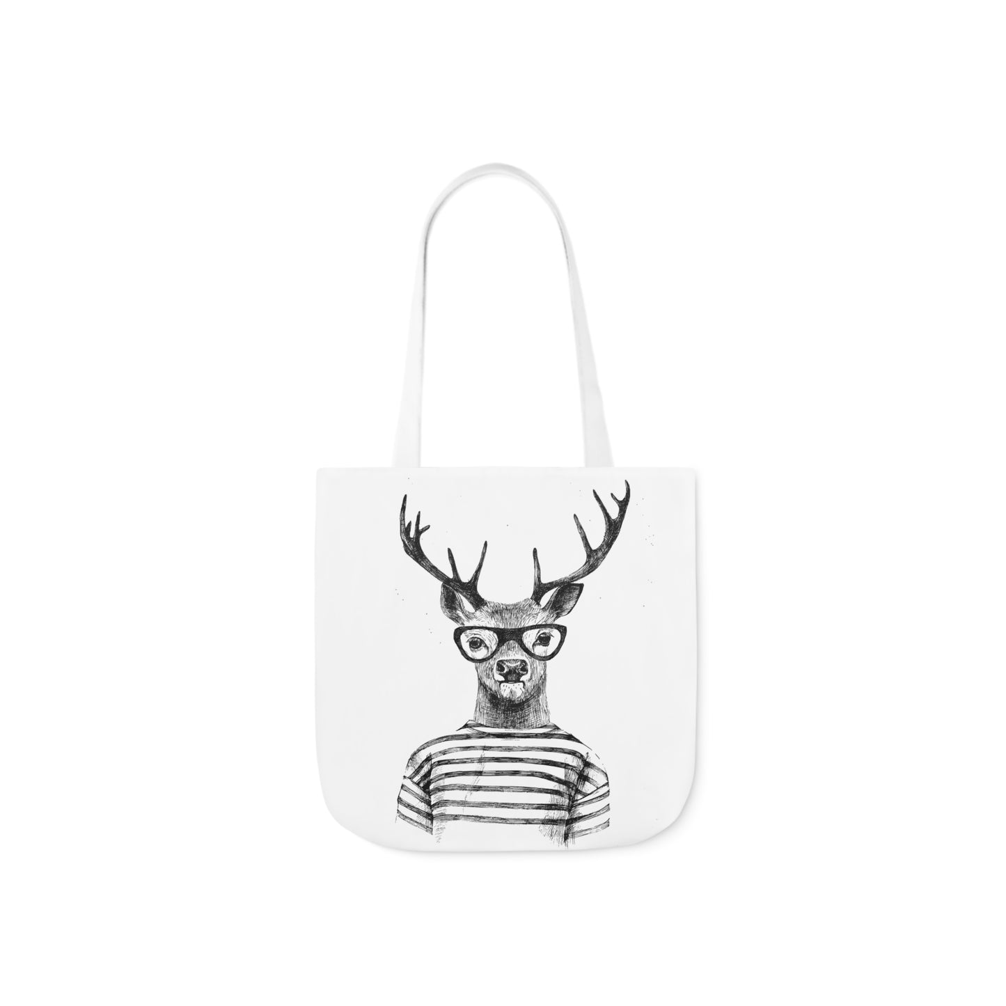 Deer Tote Bag, 5-Color Straps