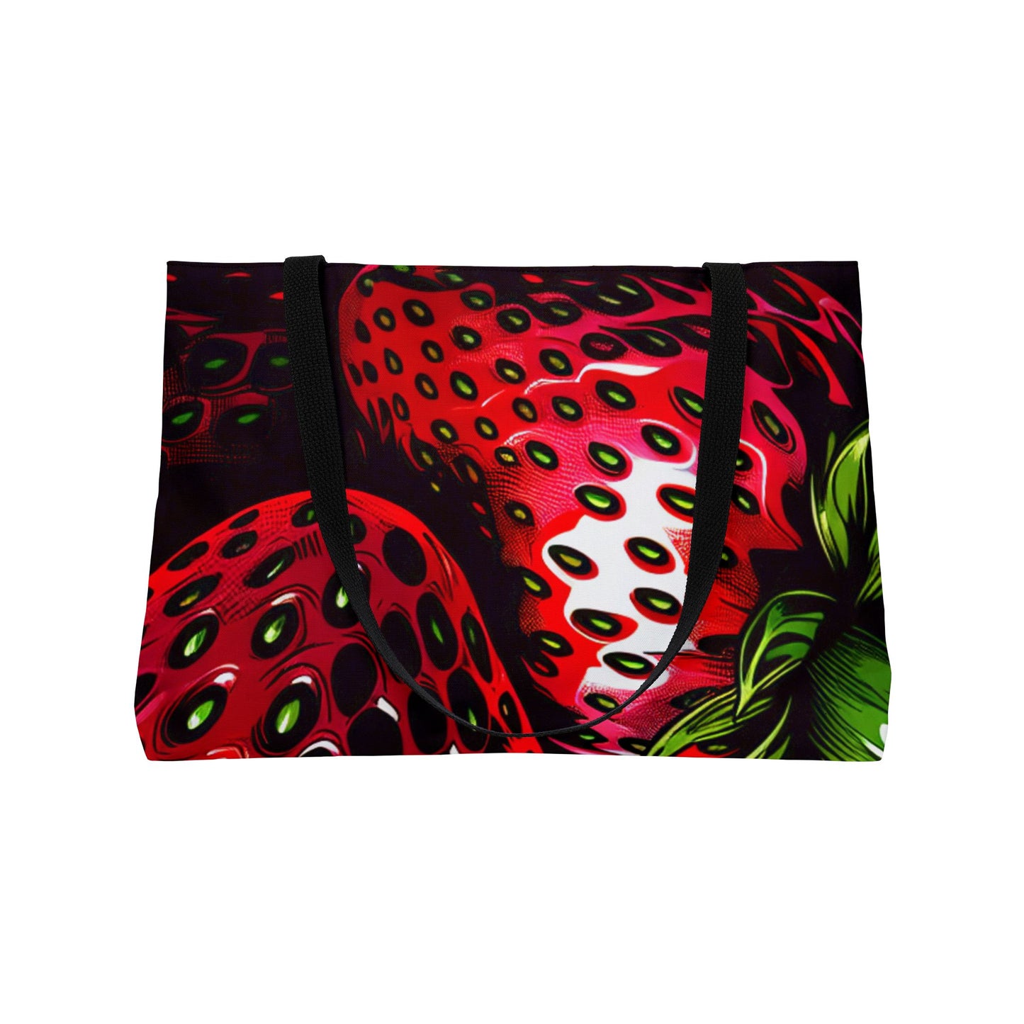 Strawberry Weekender Tote Bag