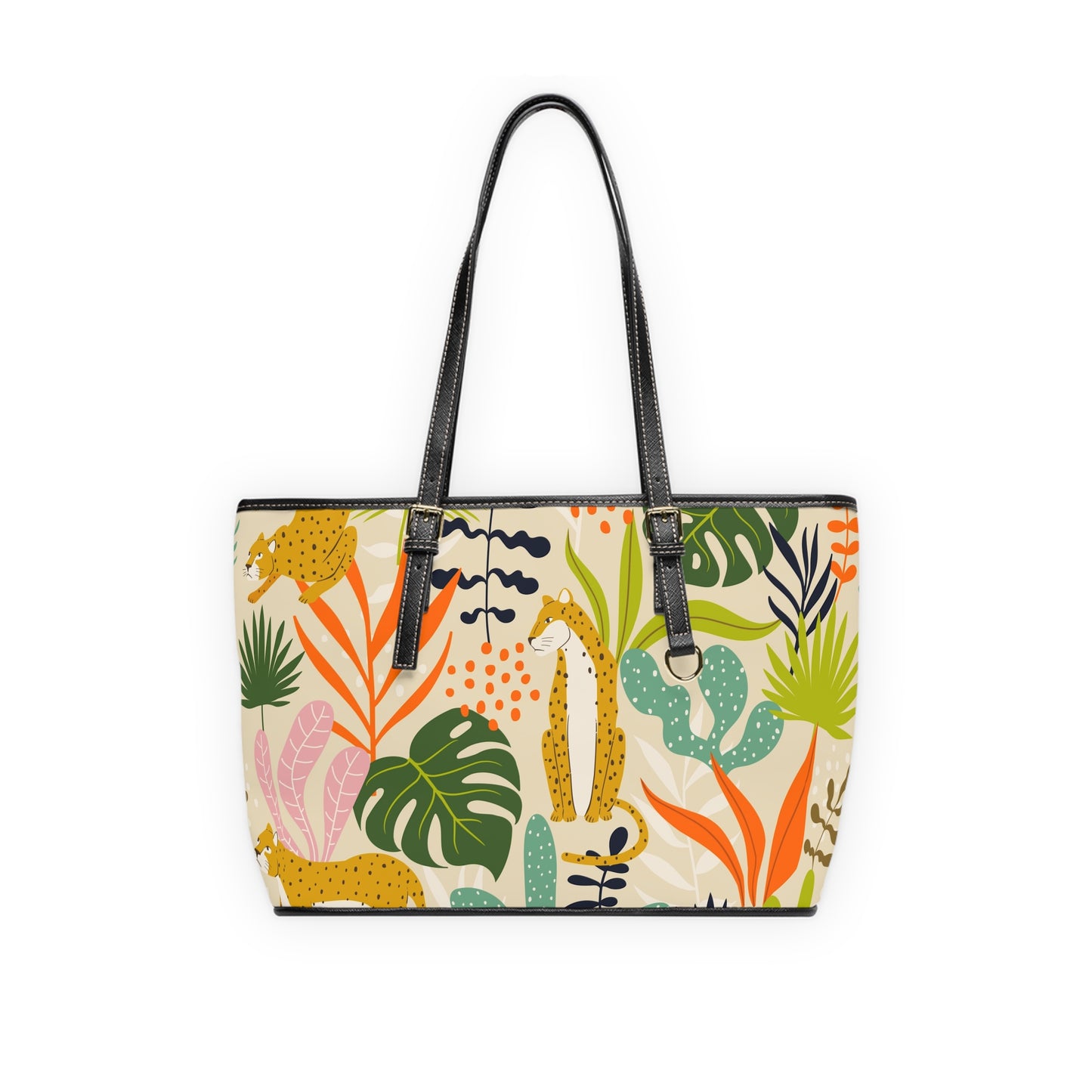 PU Leather Shoulder Bag Jungle