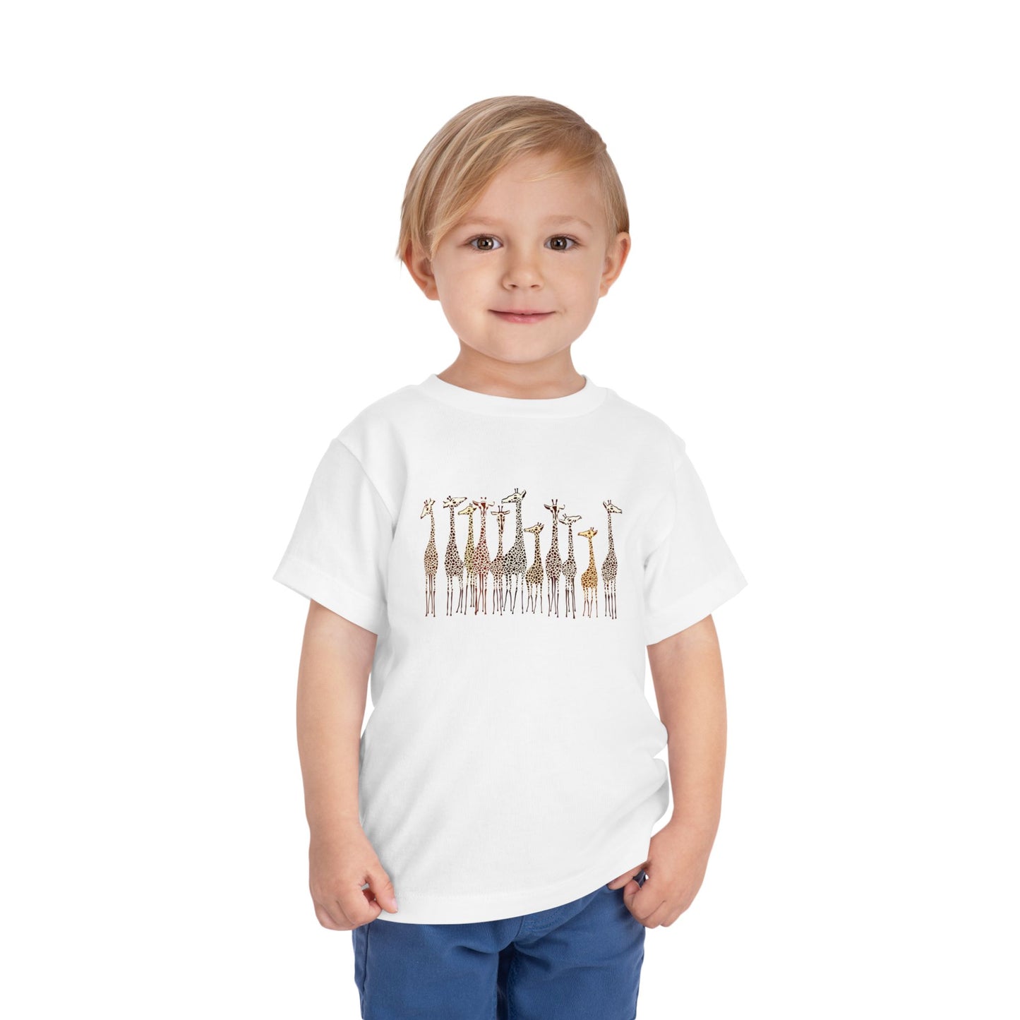 Toddler Short Sleeve Tee Giraffe