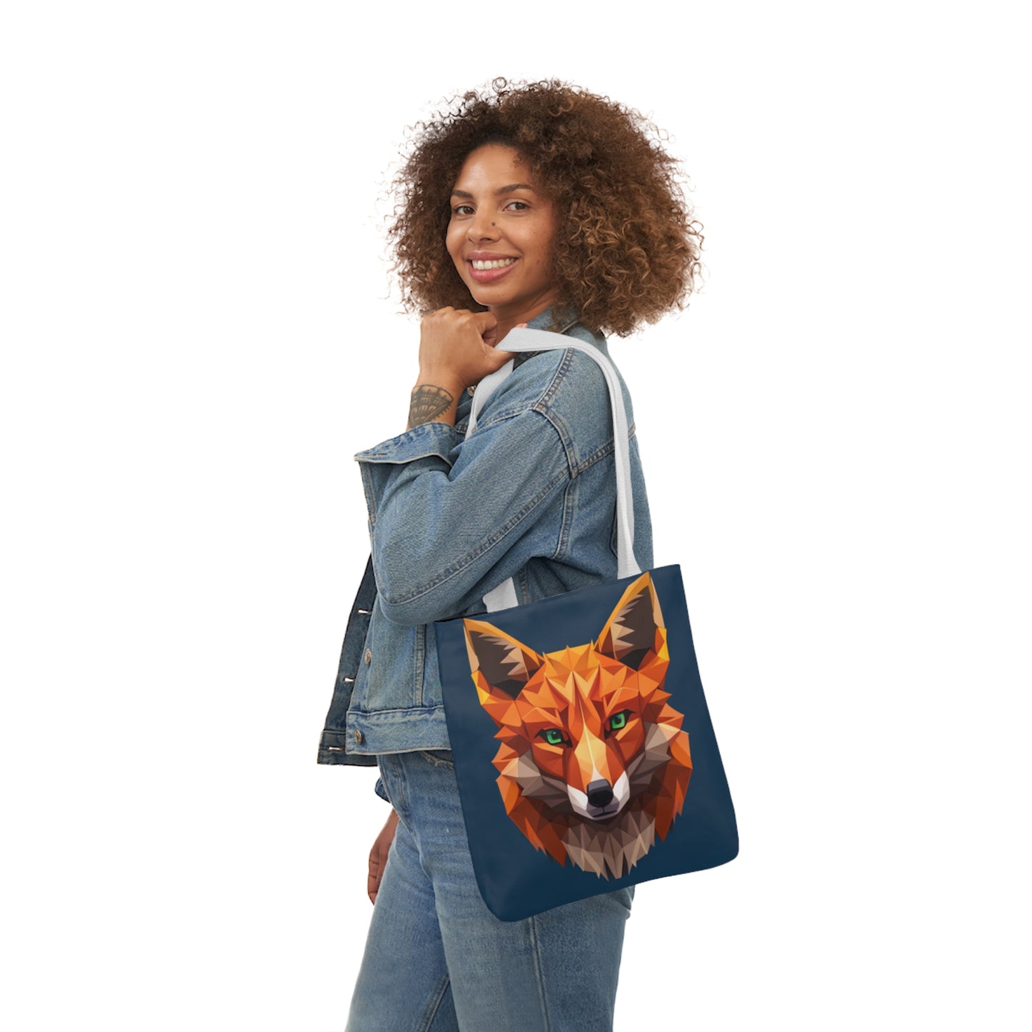 Fox Tote Bag, 5-Color Straps