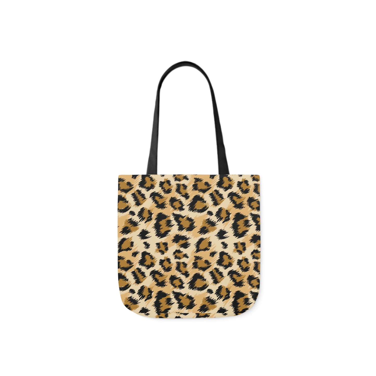 Leopard Tote Bag, 5-Color Straps