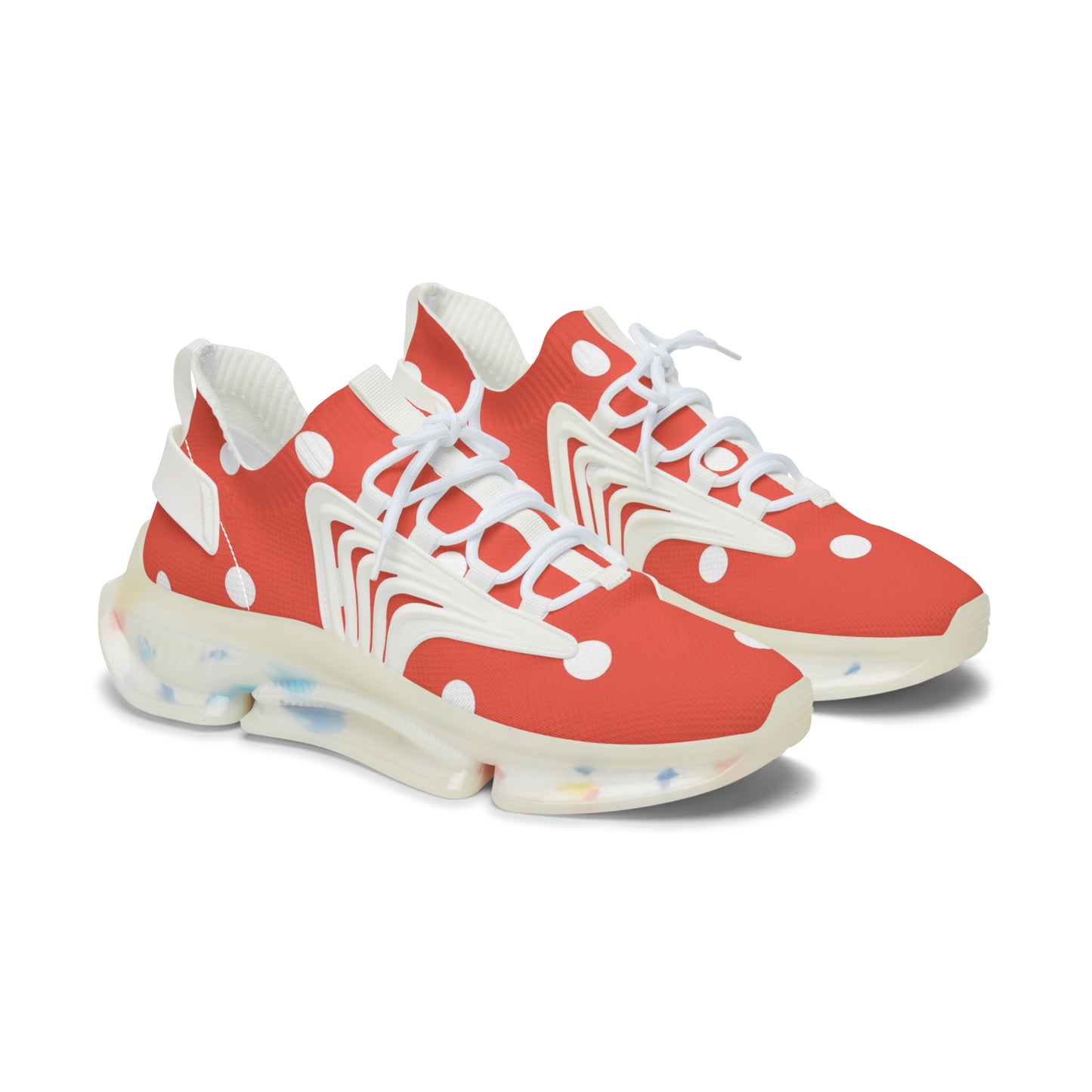 Women's Mesh Sneakers Polka Dots