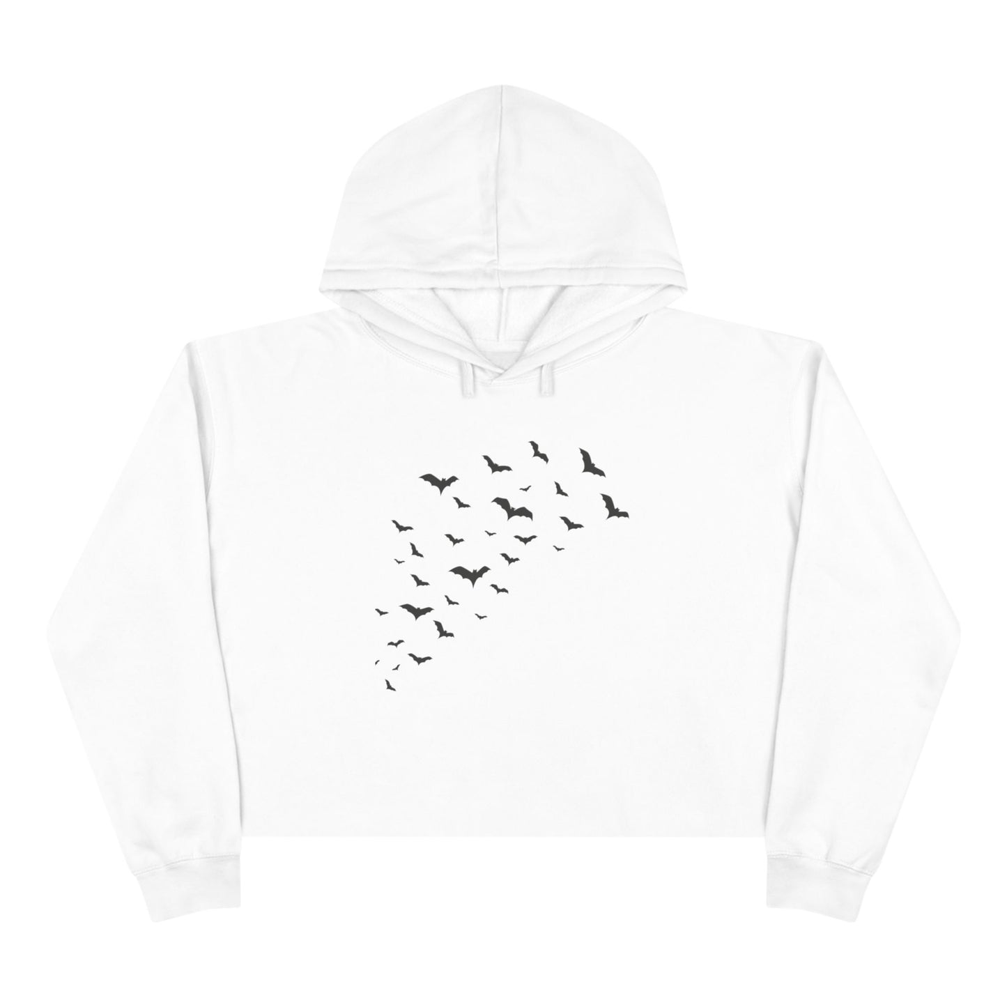 Crop Hoodie Bats