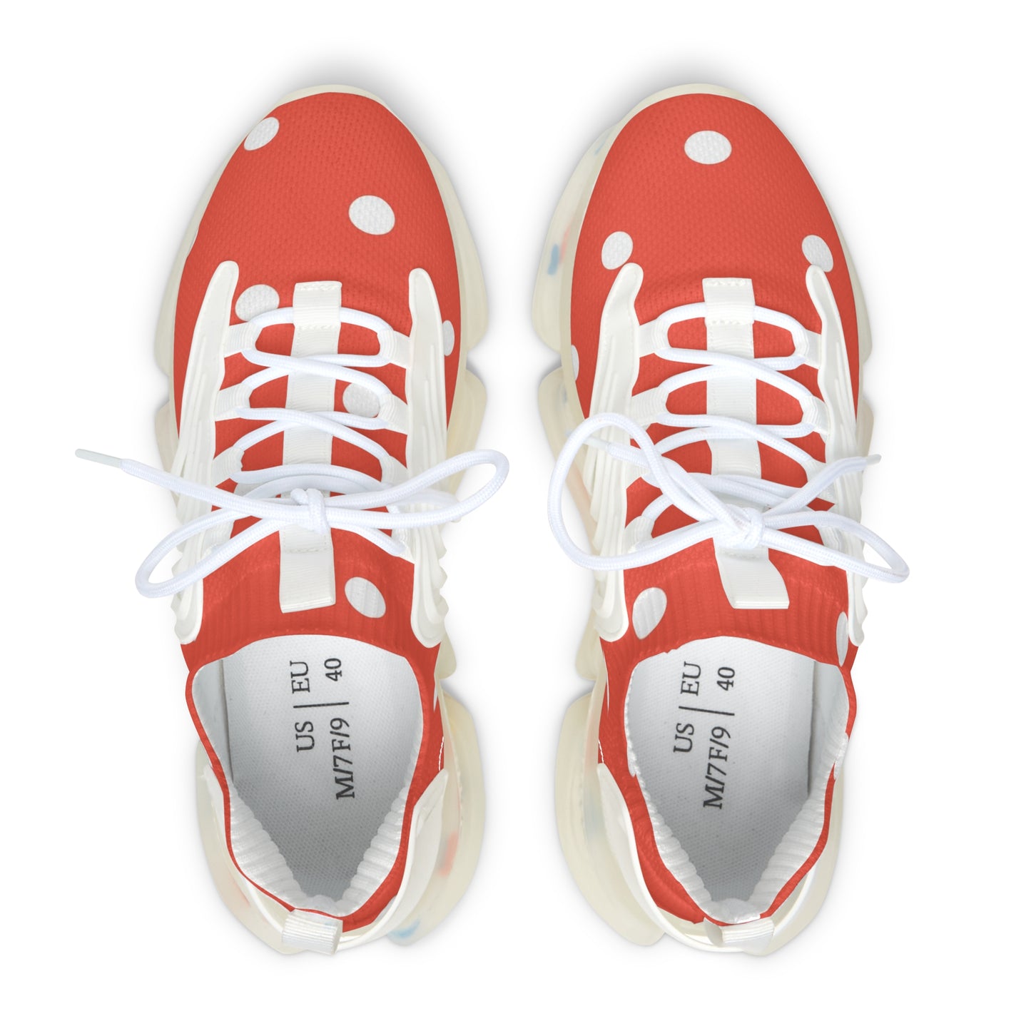 Women's Mesh Sneakers Polka Dots