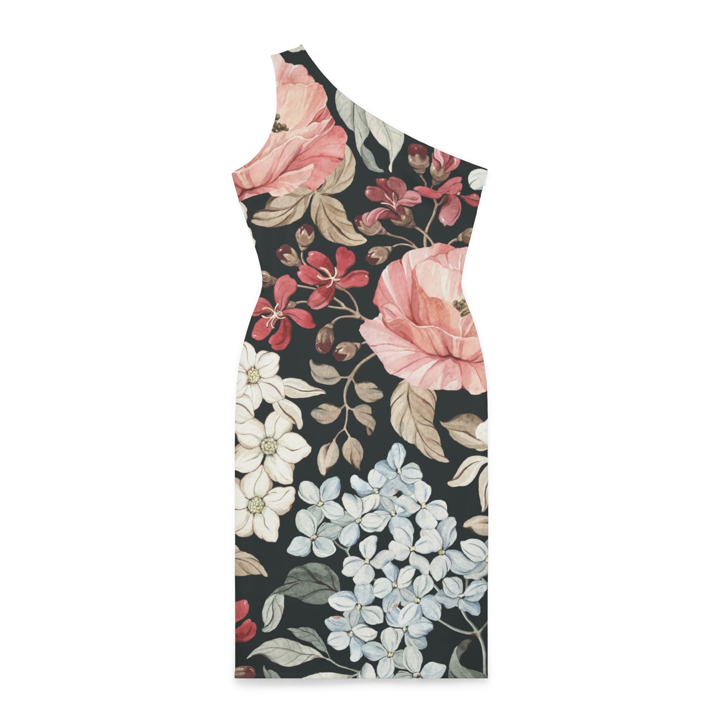 Shoulder Dress Flowers