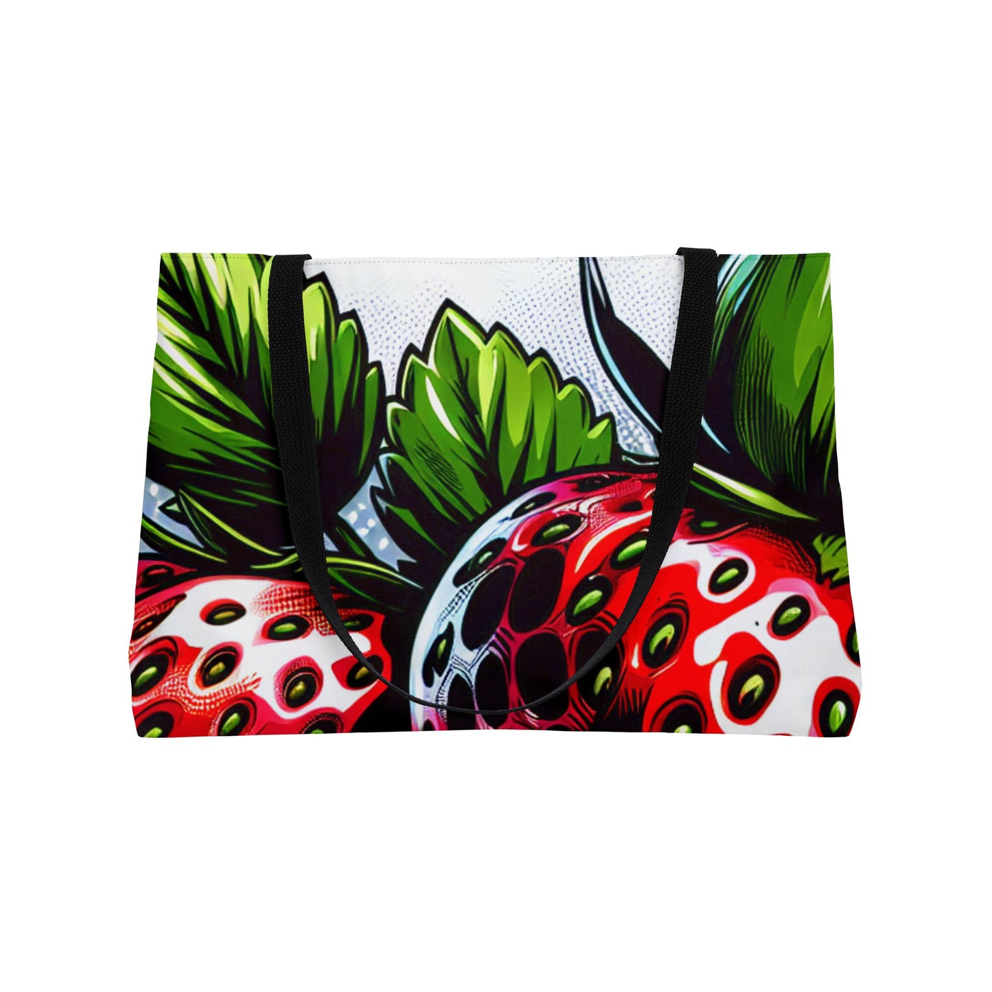 Strawberry Weekender Tote Bag