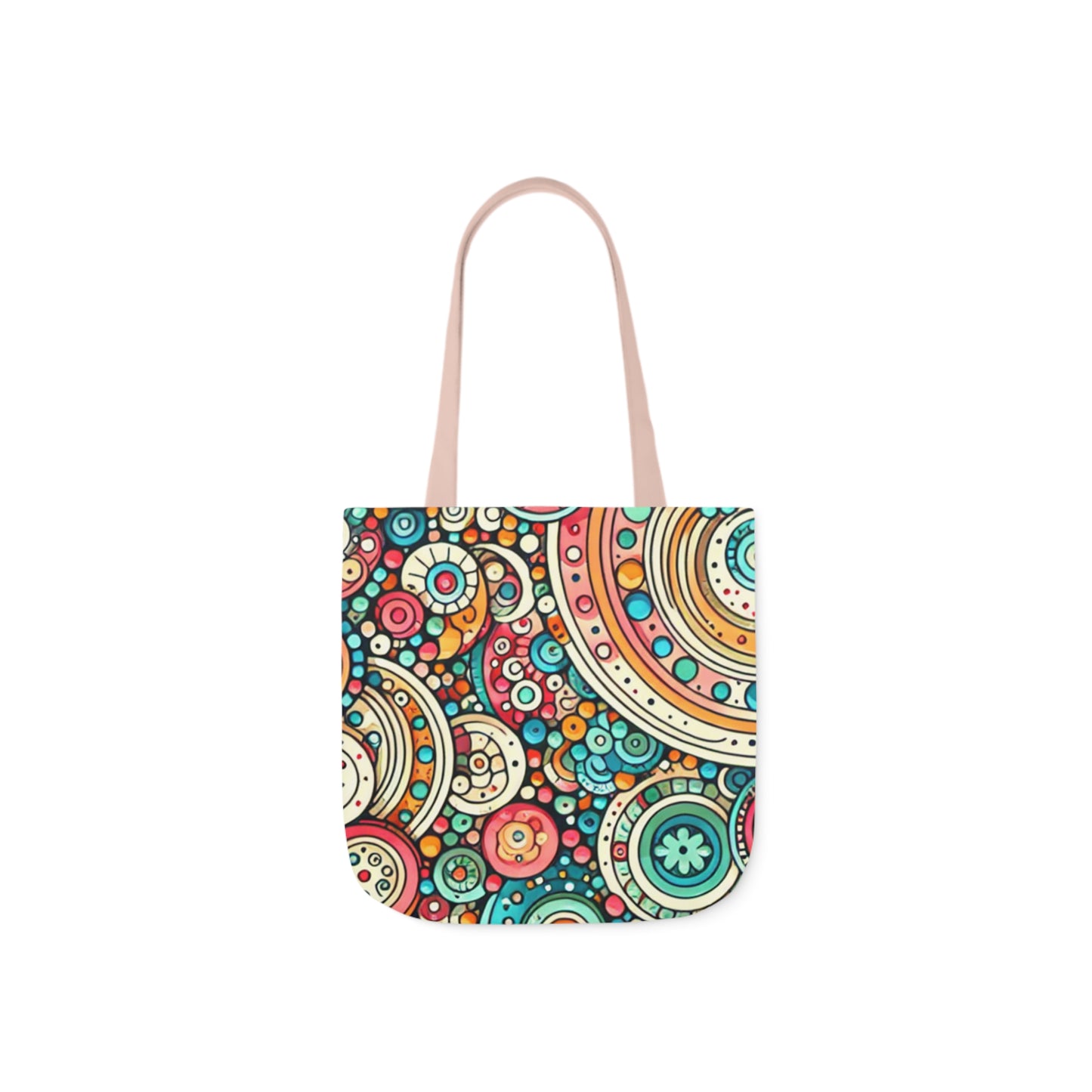 Tote Bag, 5-Color Straps