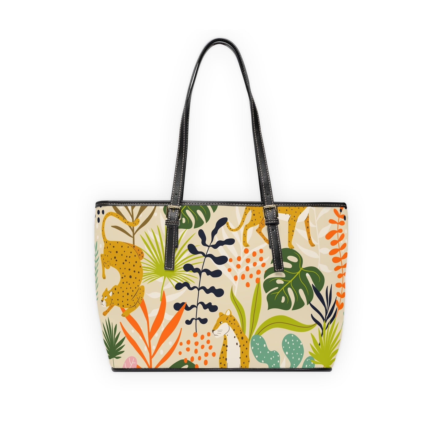 PU Leather Shoulder Bag Jungle