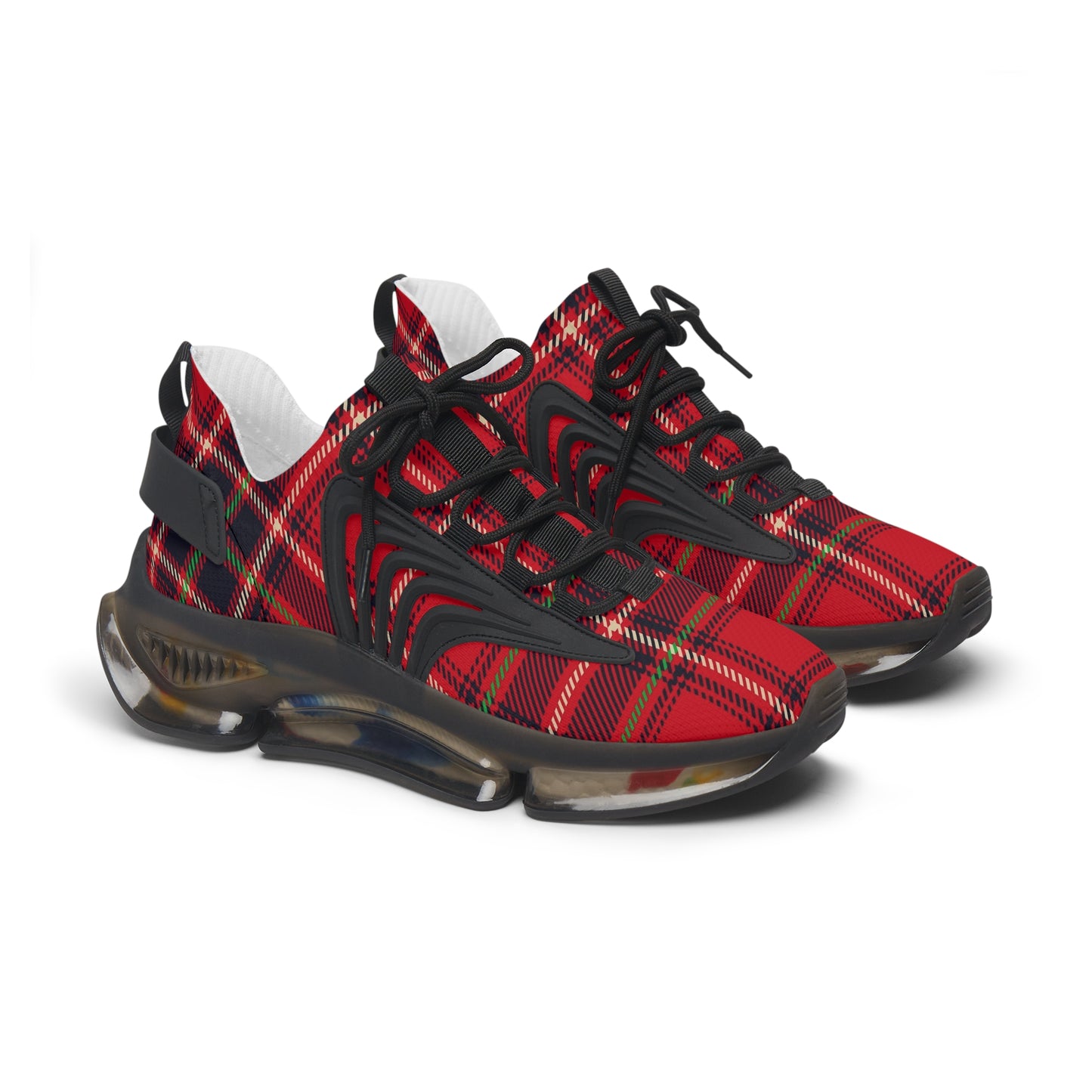 Women's Mesh Sneakers Plaid