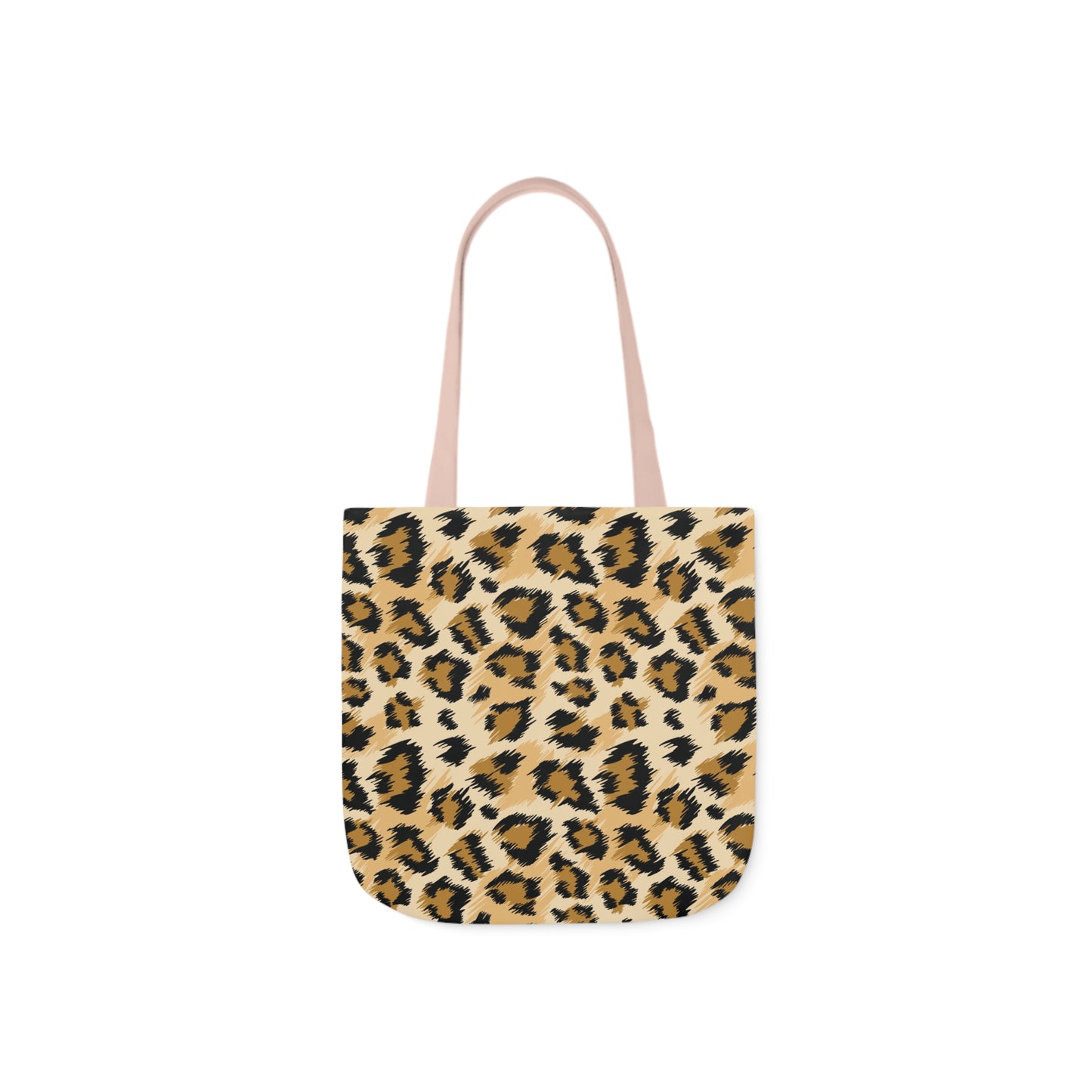 Leopard Tote Bag, 5-Color Straps