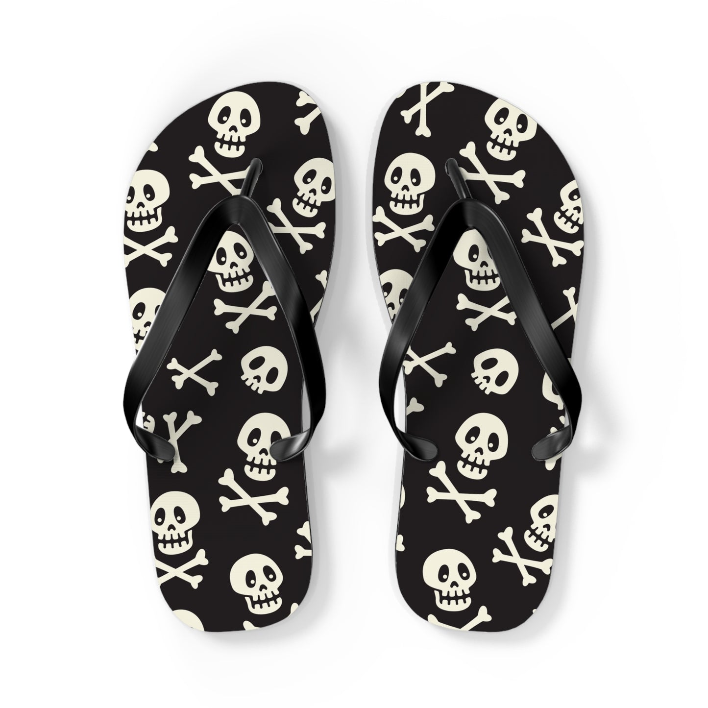 Skull Flip Flops