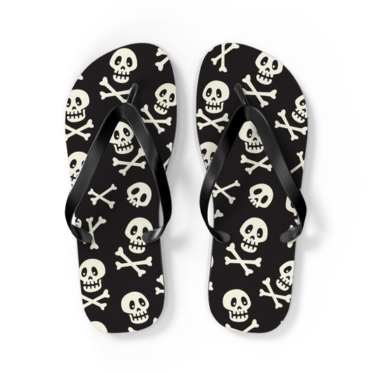 Skull Flip Flops