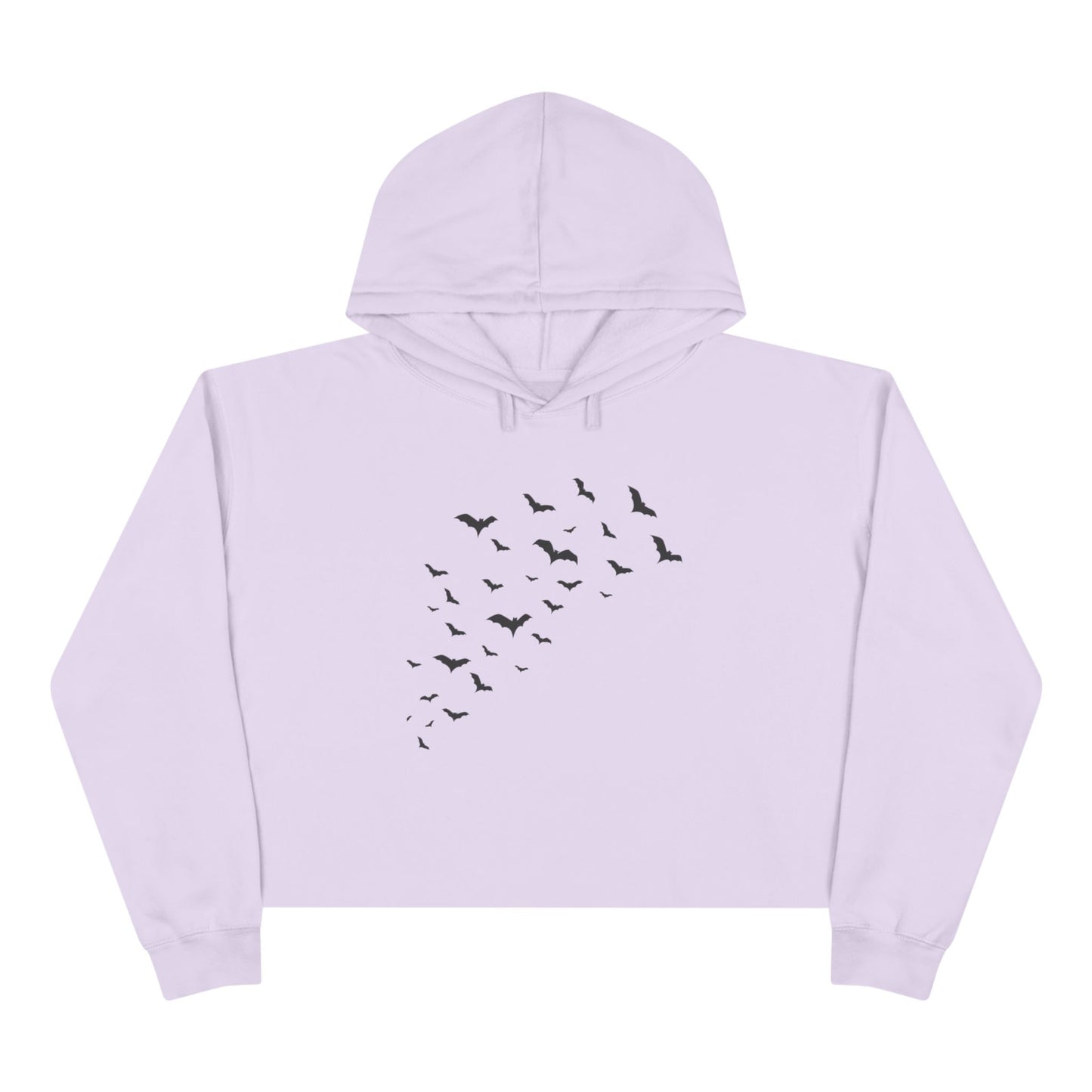 Crop Hoodie Bats