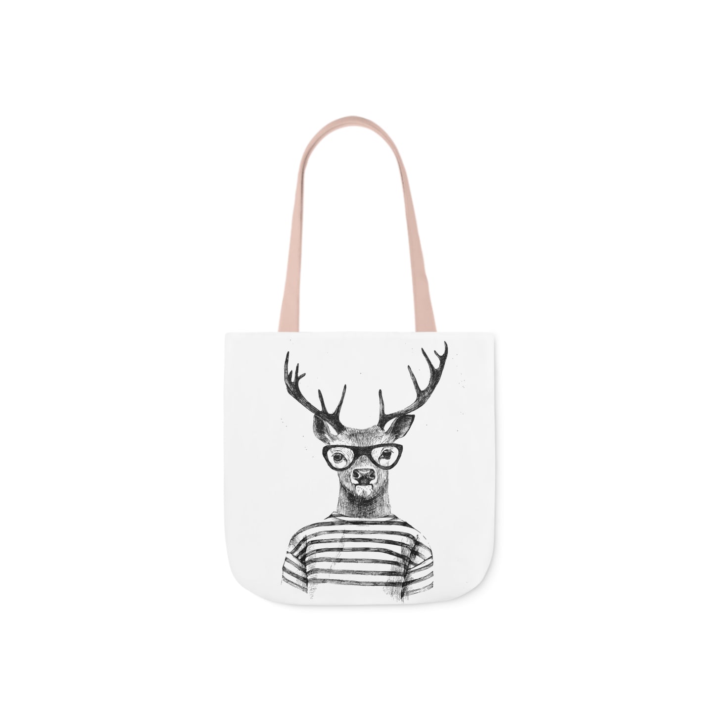 Deer Tote Bag, 5-Color Straps