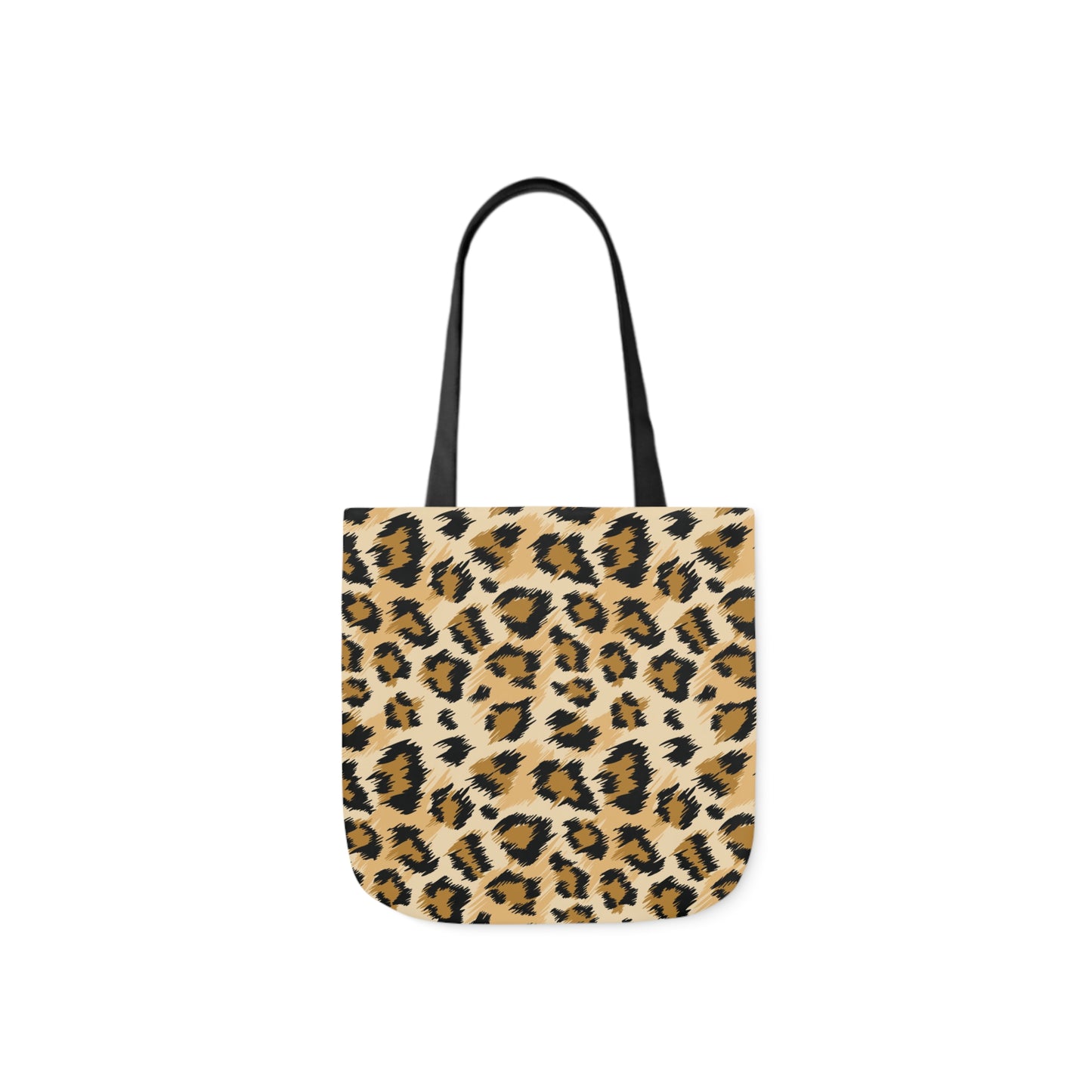 Leopard Tote Bag, 5-Color Straps