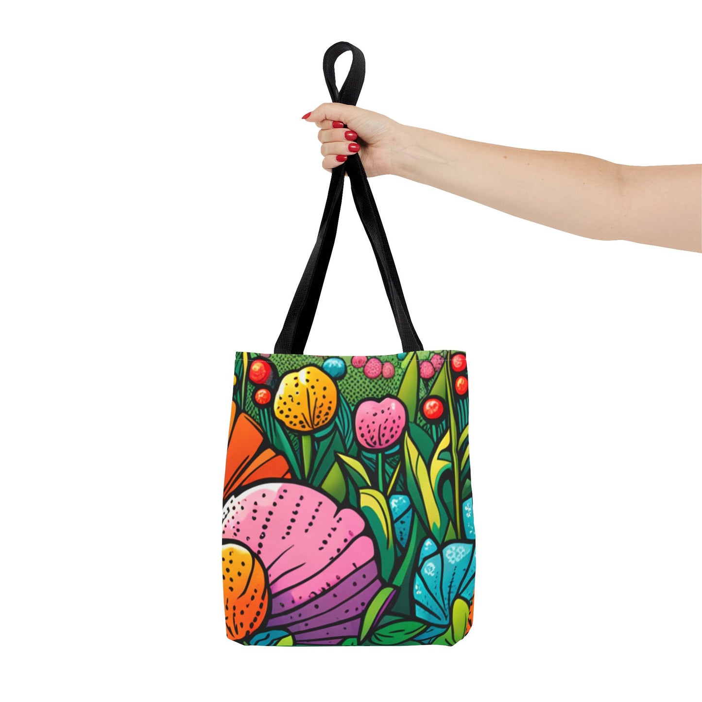 Flower Field Tote Bag