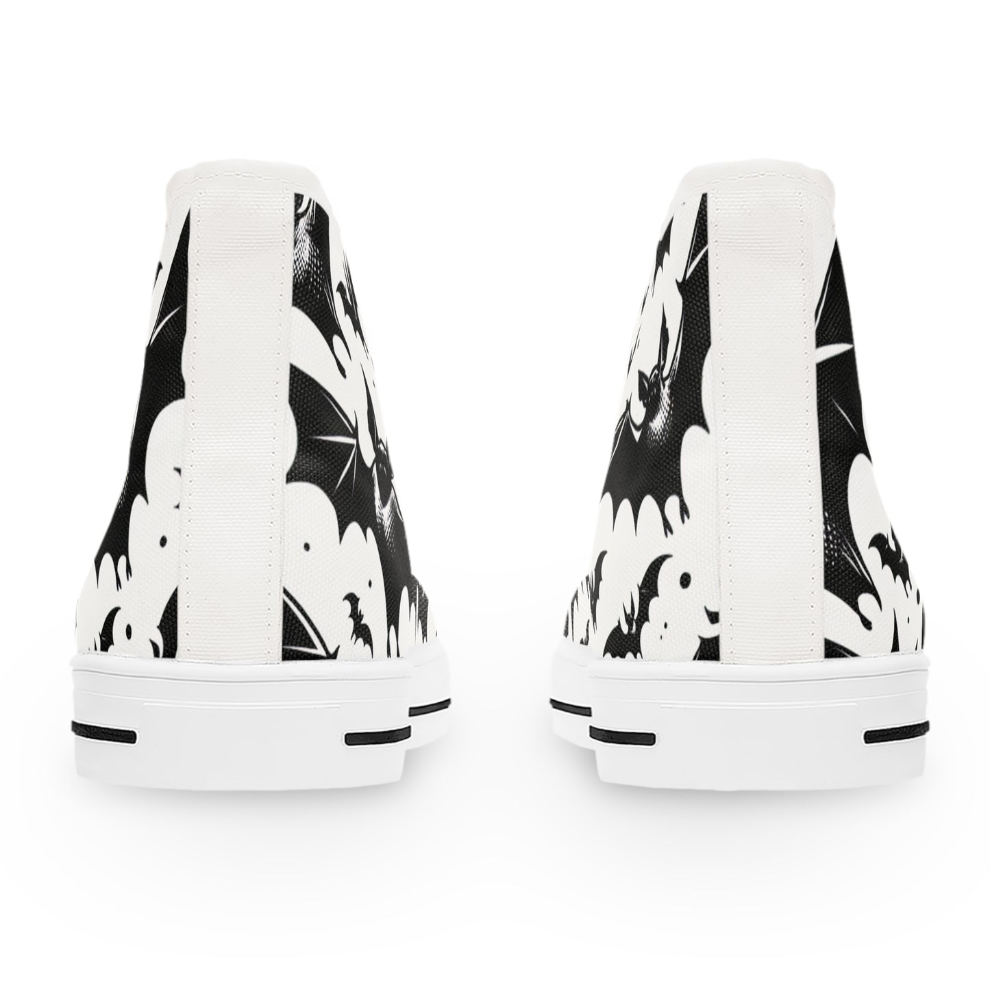 Women's High Top Sneakers Bats