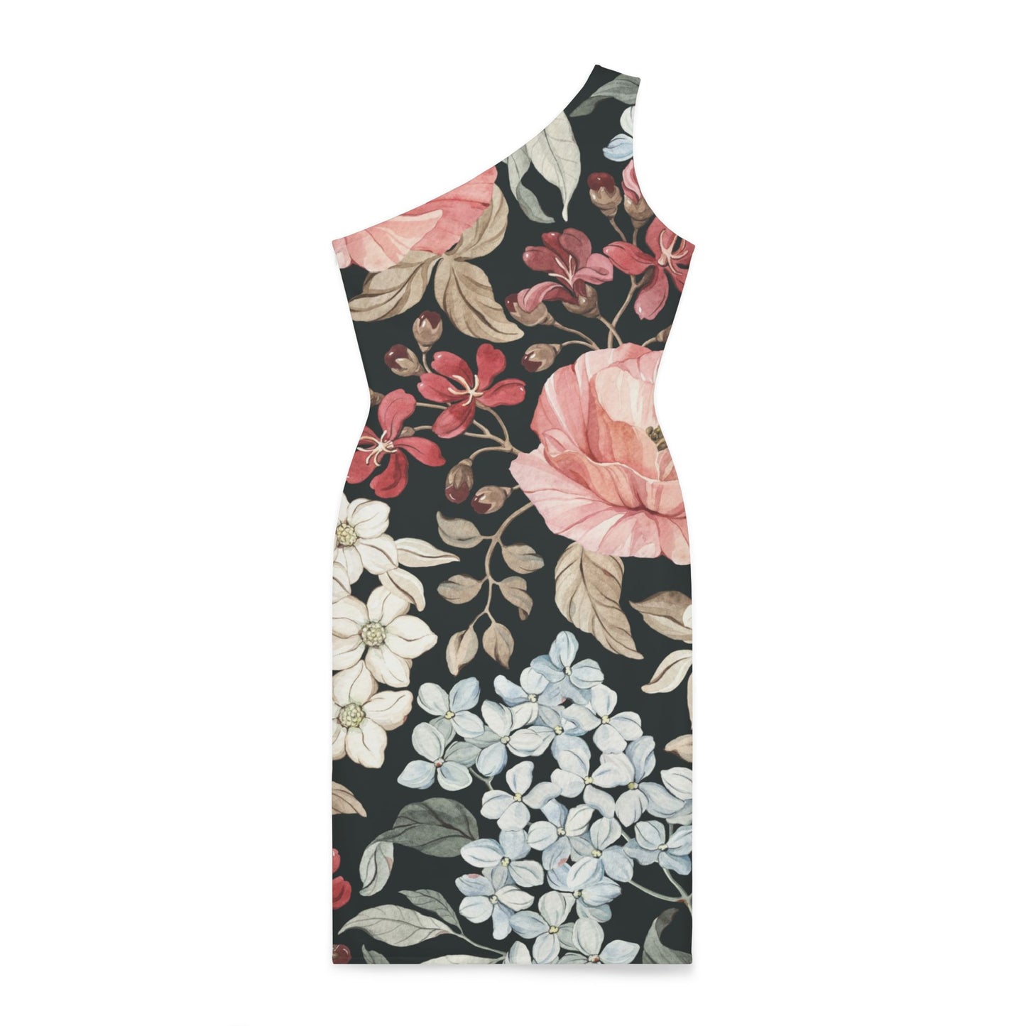 Shoulder Dress Flowers