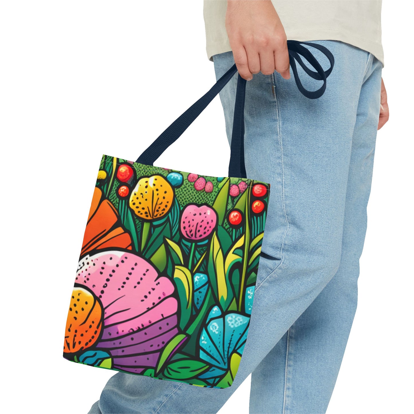 Flower Field Tote Bag