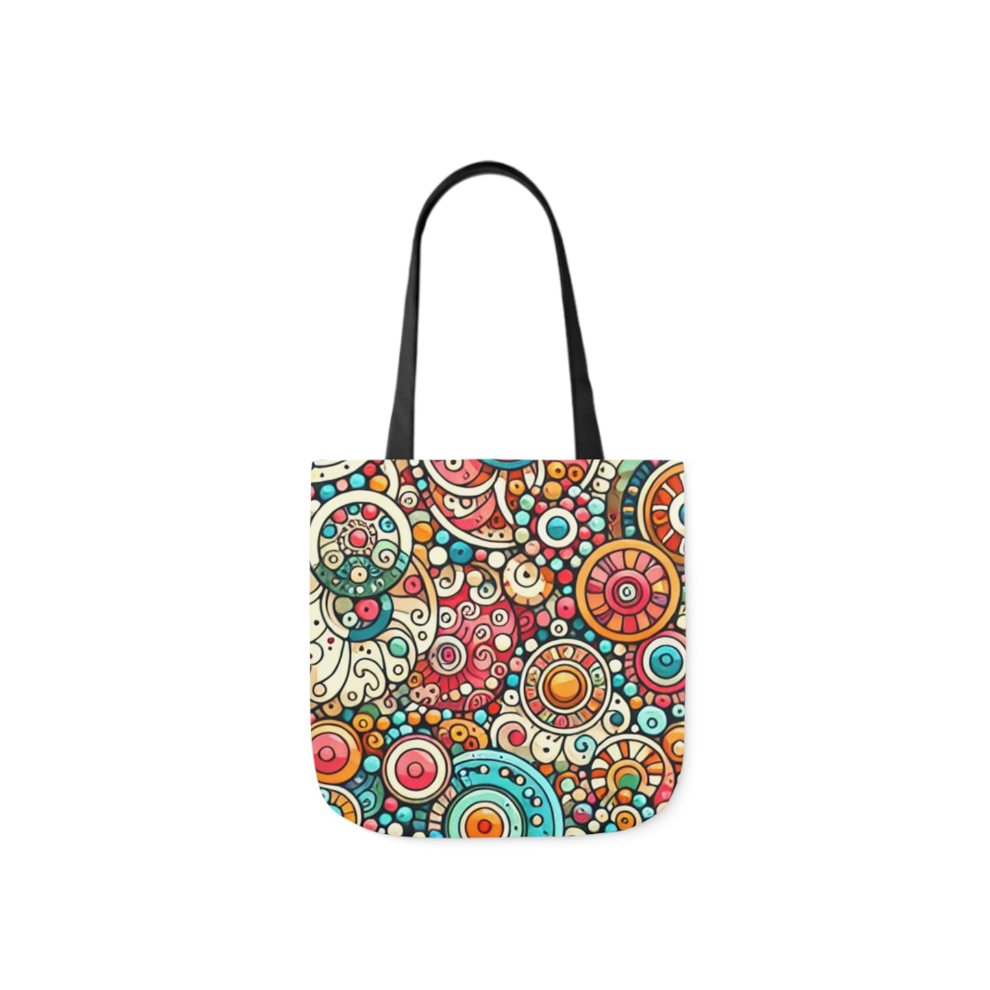 Tote Bag, 5-Color Straps