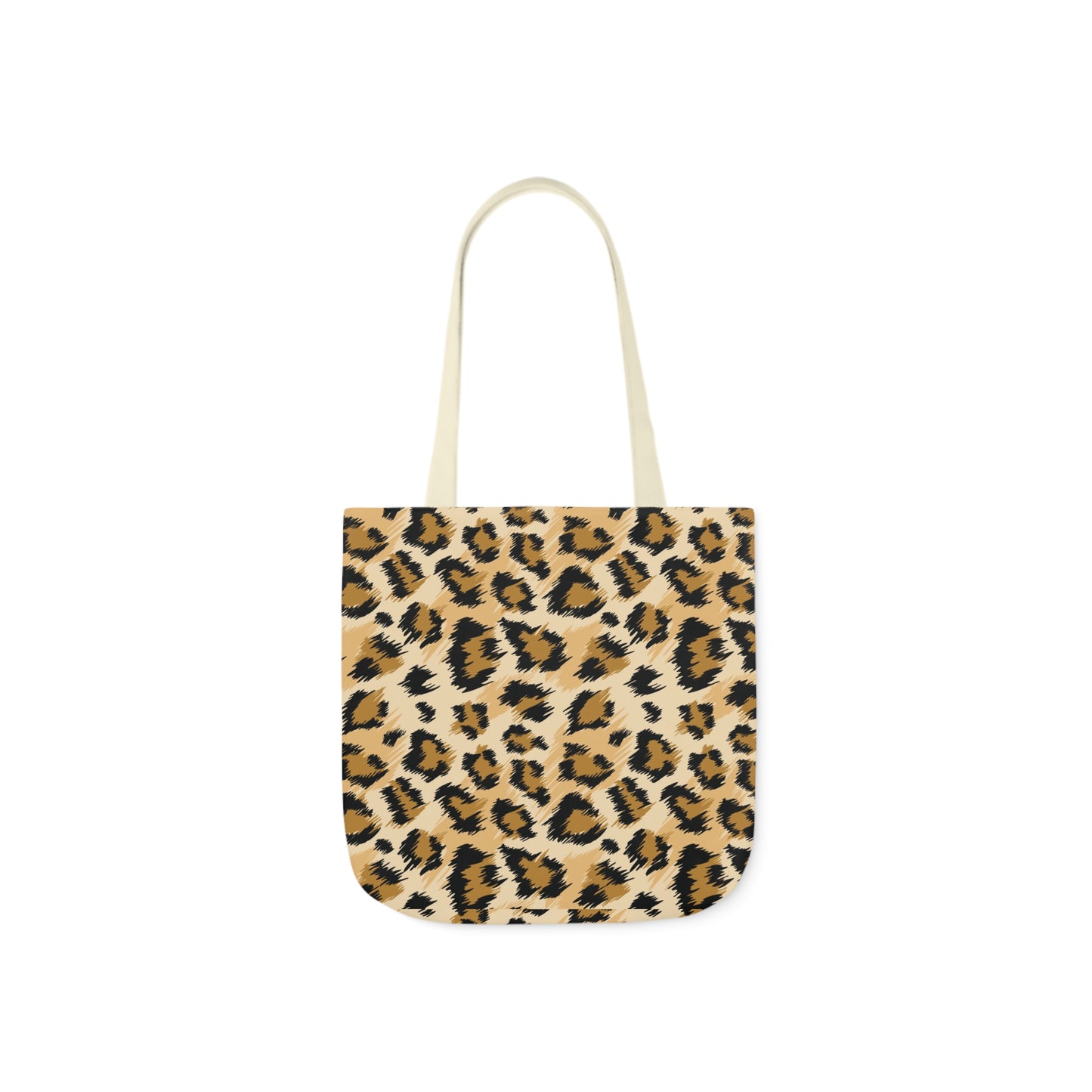 Leopard Tote Bag, 5-Color Straps