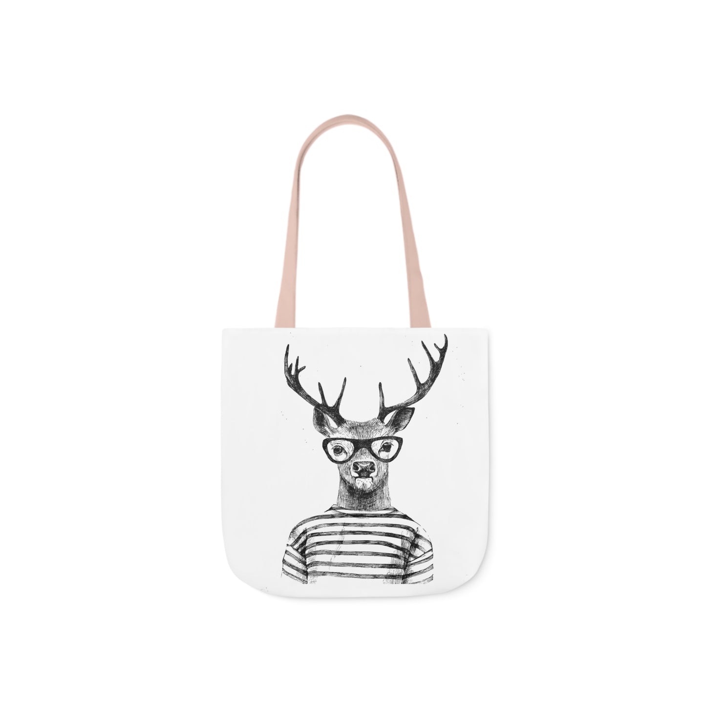 Deer Tote Bag, 5-Color Straps