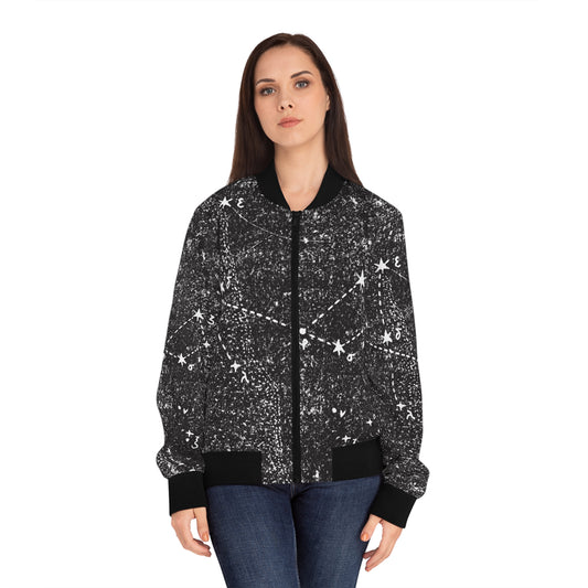 Women's Bomber Jacket Stars