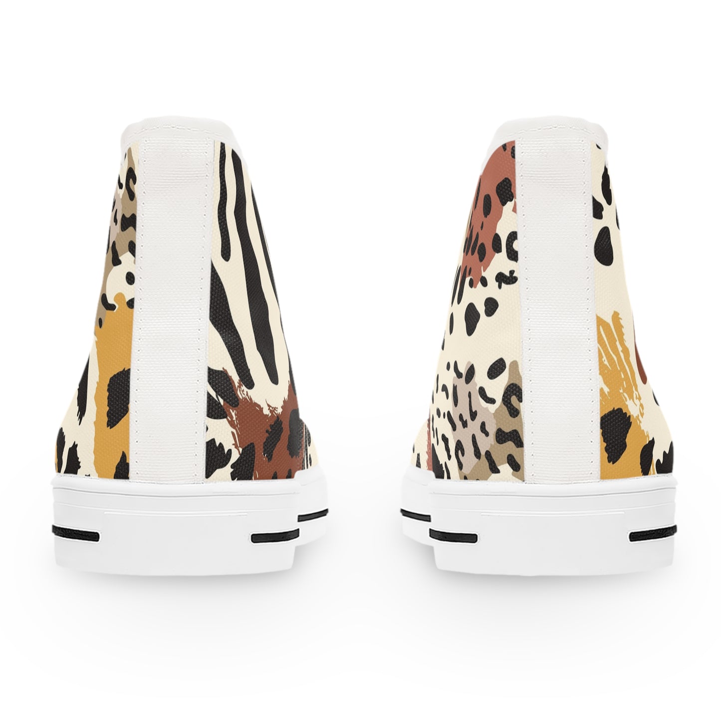 Women's High Top Sneakers Safari