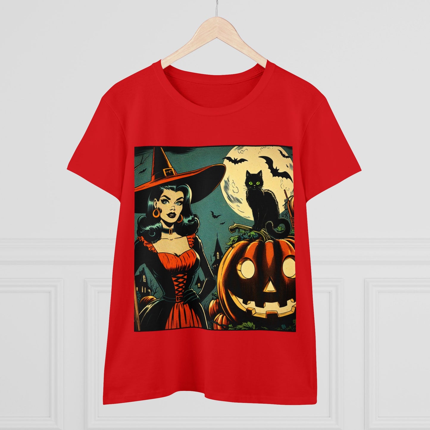 Women's Cotton Tee Halloween
