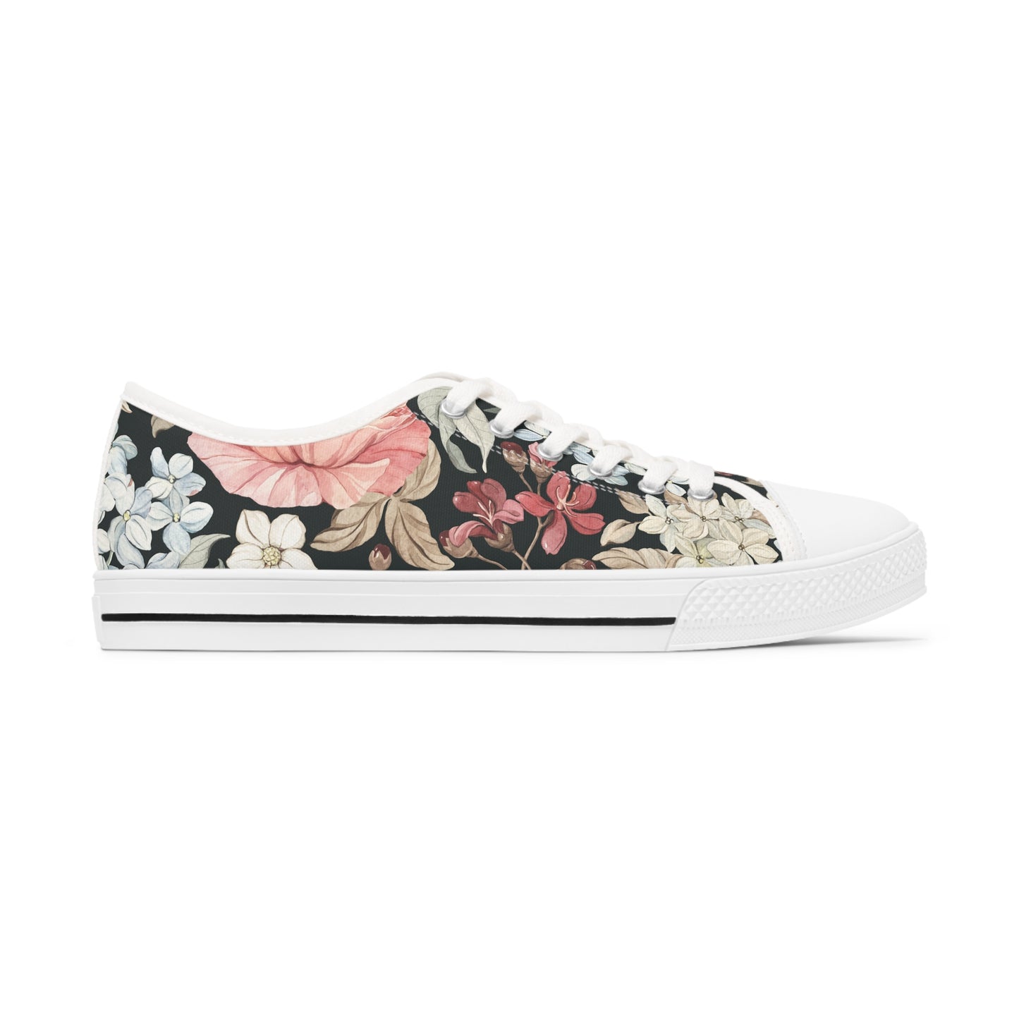 Women's Low Top Sneakers Flower Power
